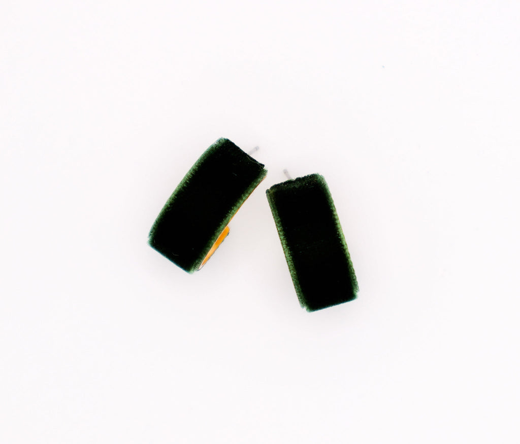 Velvet Elegance Earrings â€?Luxury Velvet Statement Earrings