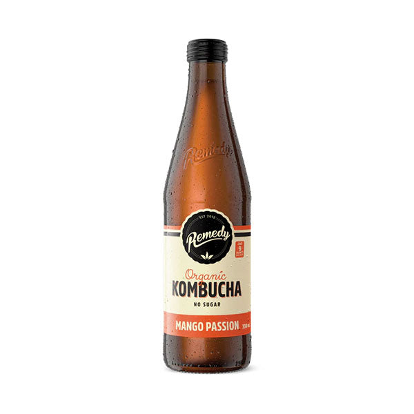 Remedy Kombucha Mango Passion 330ml