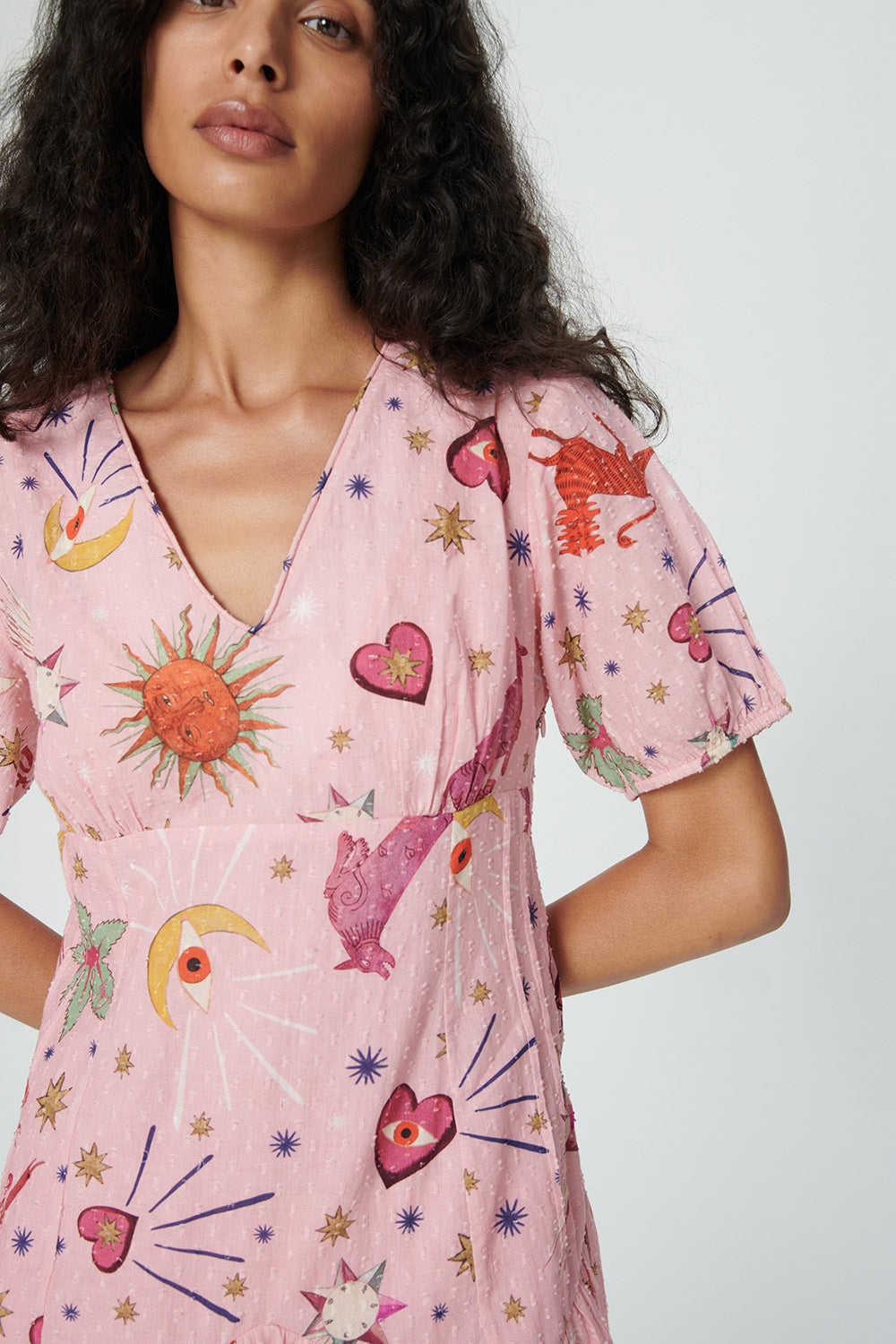 Dress Orchid Mini Orchid Mini Dres Pachamama-Peach