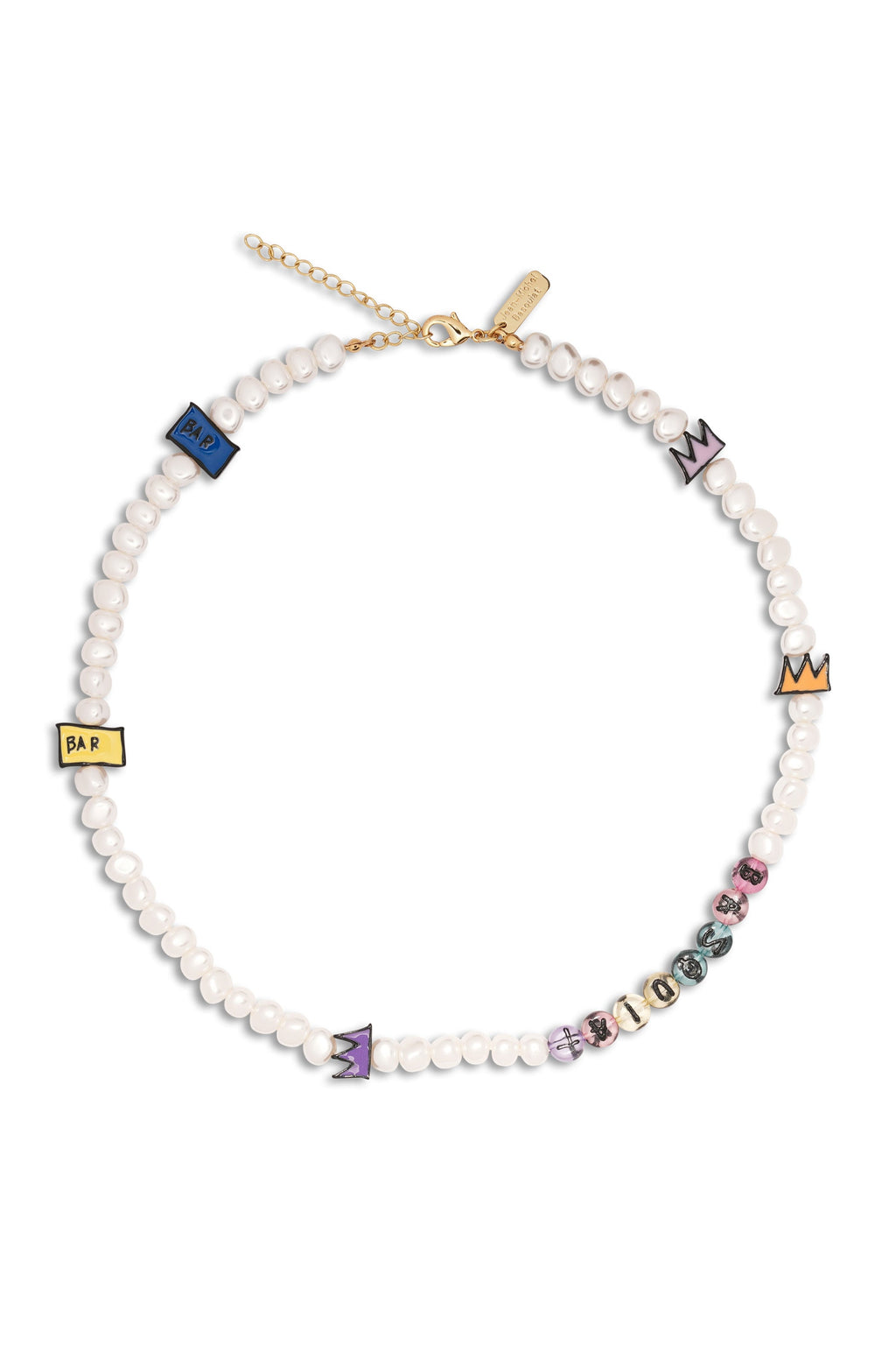 Necklace Basquiat Basquiat Rainbow Pearl