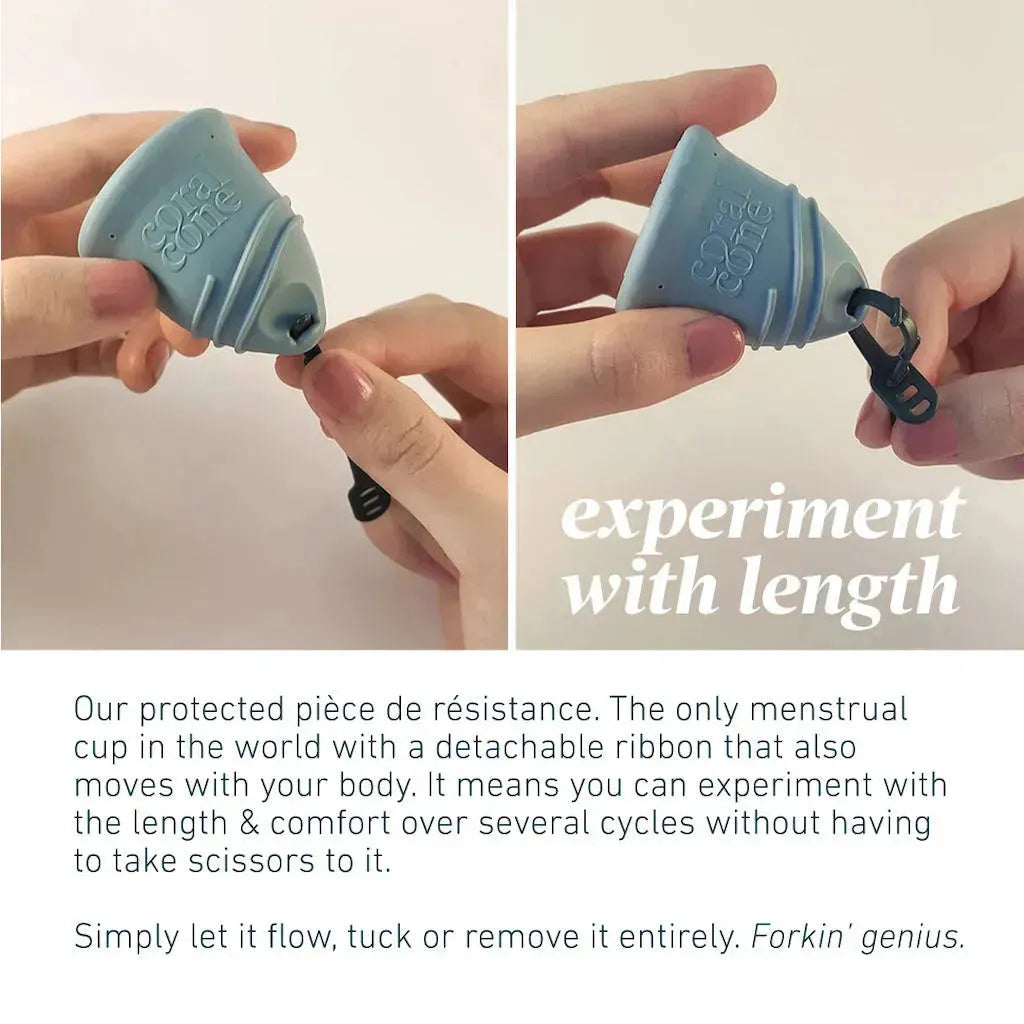 Coralcone - Two-in One Combo menstrual cups