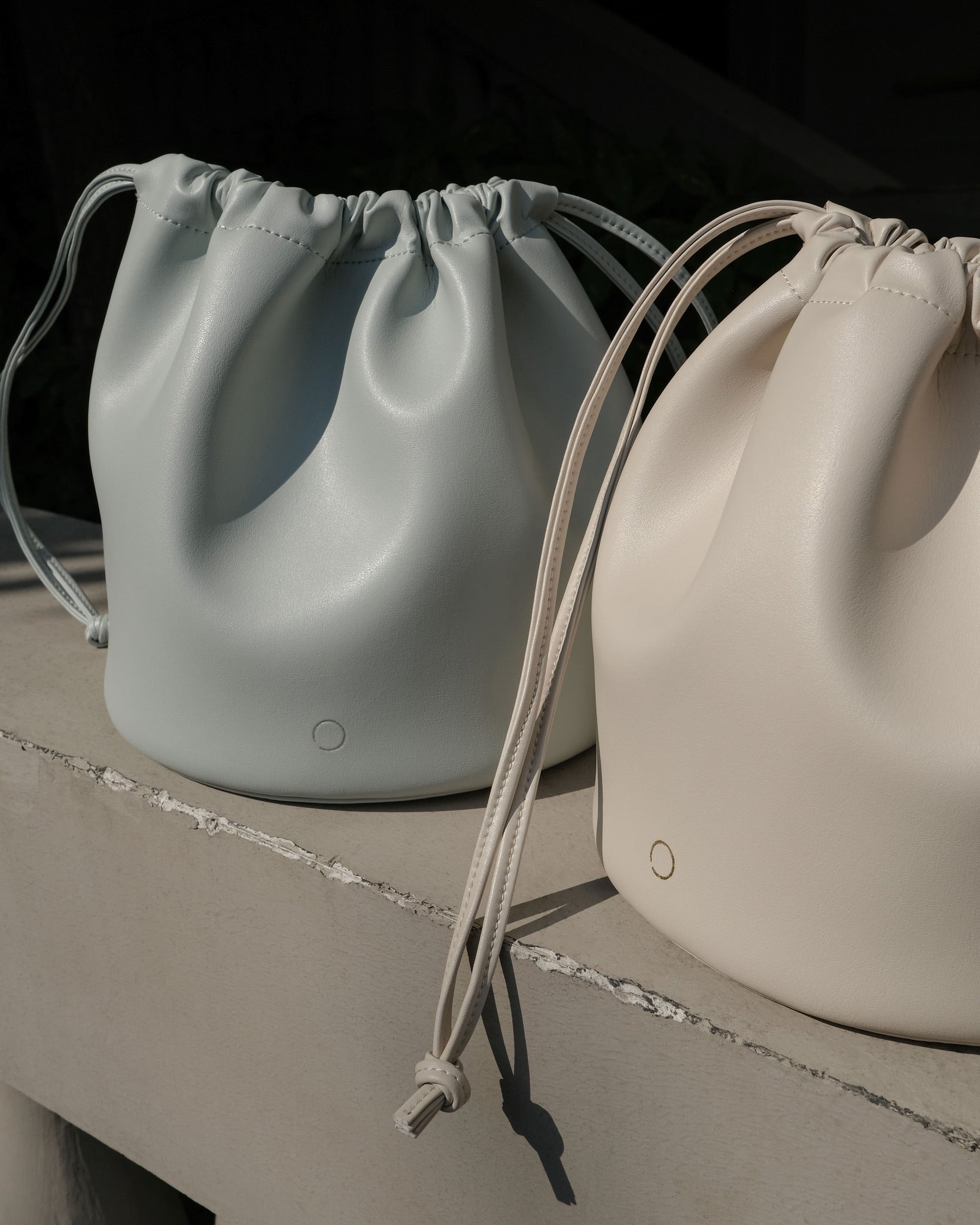 🌽 BO Drawstring Corn Leather