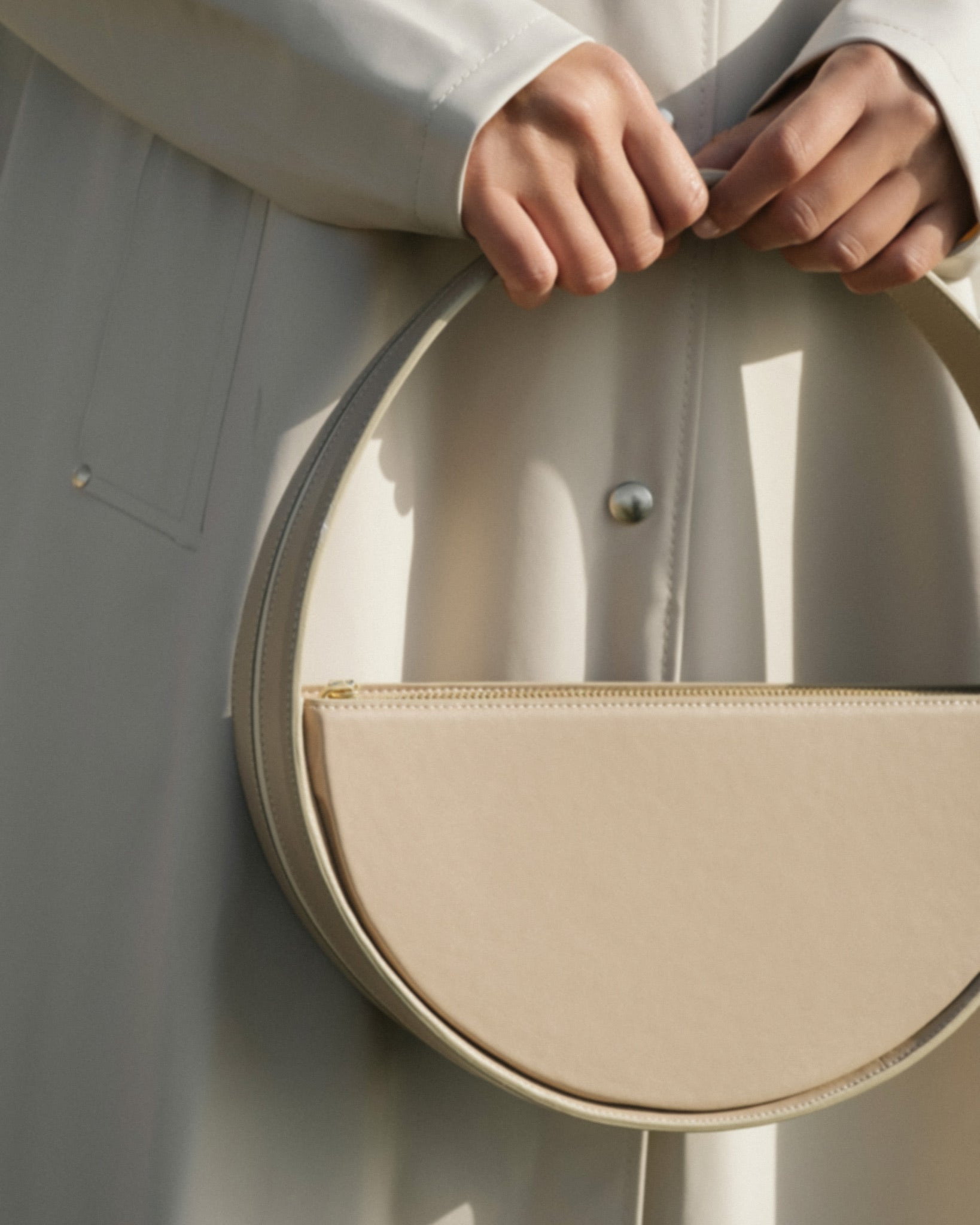 🌽 RE:ONE Corn Leather Bag â€?SAND