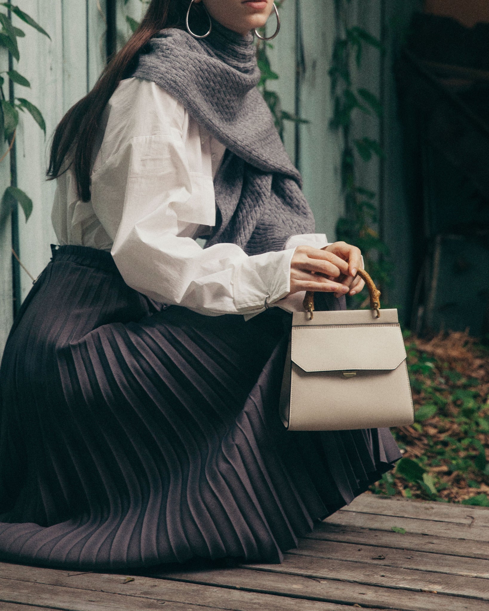 🌽 Mini Fir Corn Leather Bag