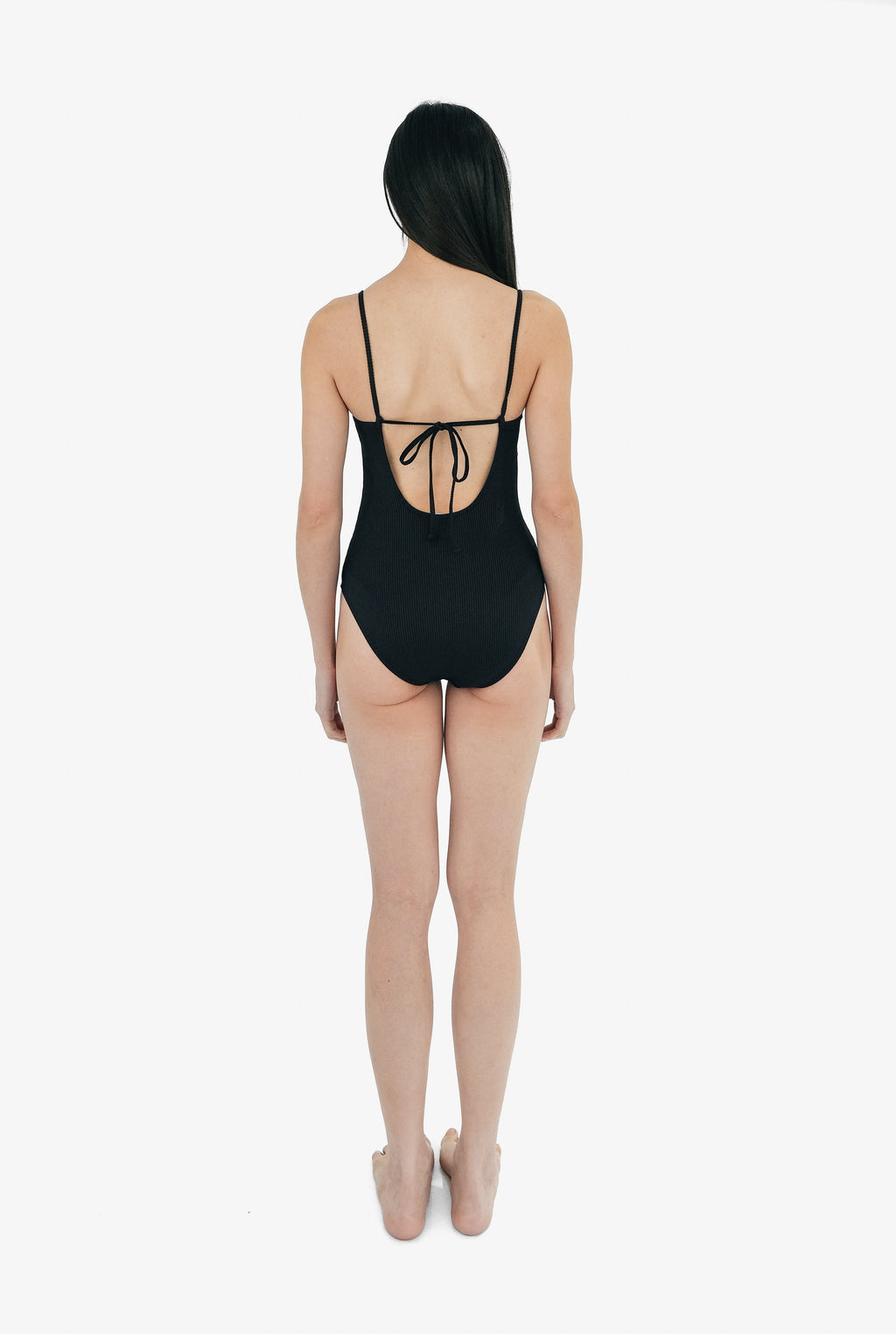Milos Tie Back Rib Swimsuit