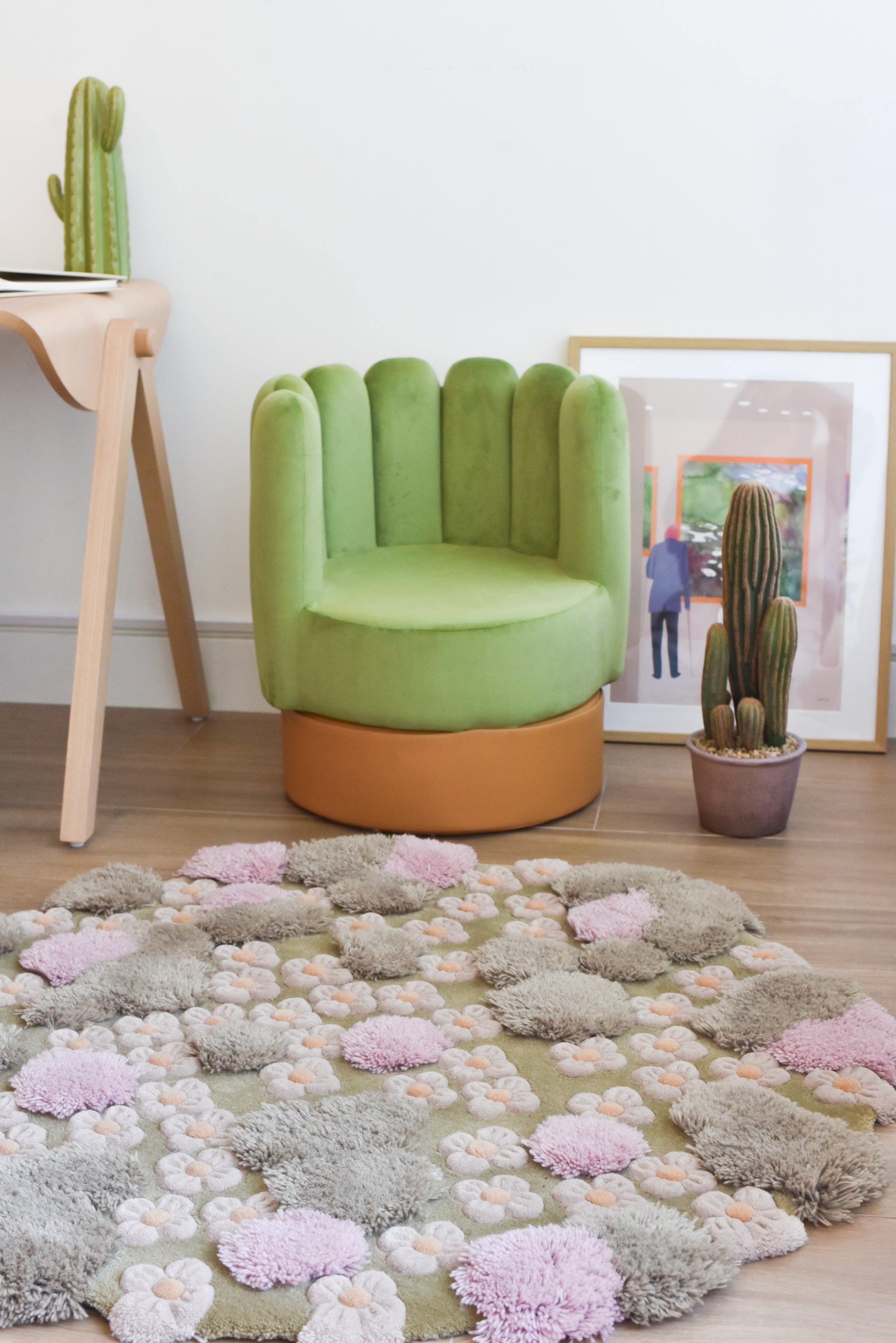 Tulip Armchair - Green｜Kids Armchair