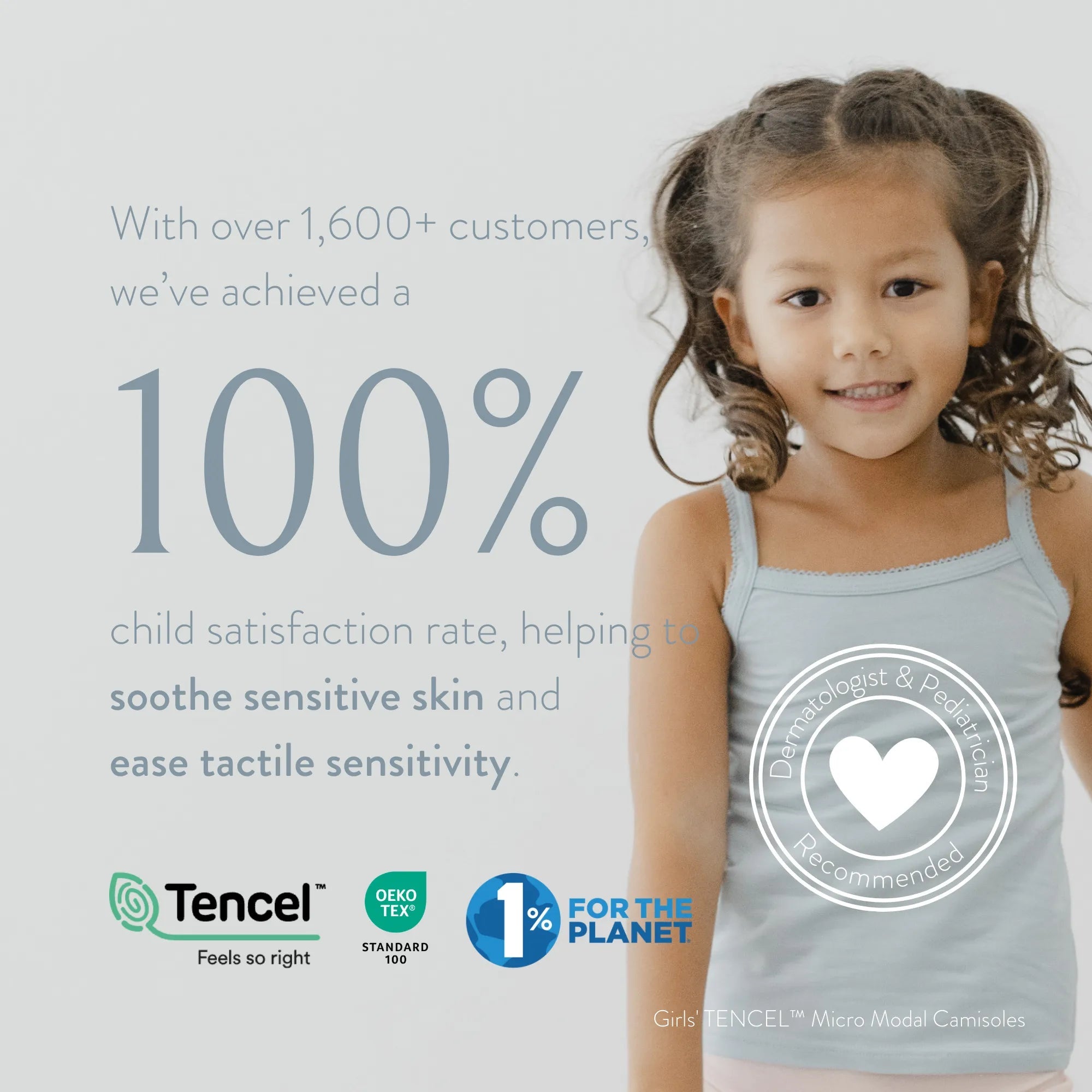 Girls' TENCELâ„?Micro Modal Ultra Soft Camisoles - Set of 2