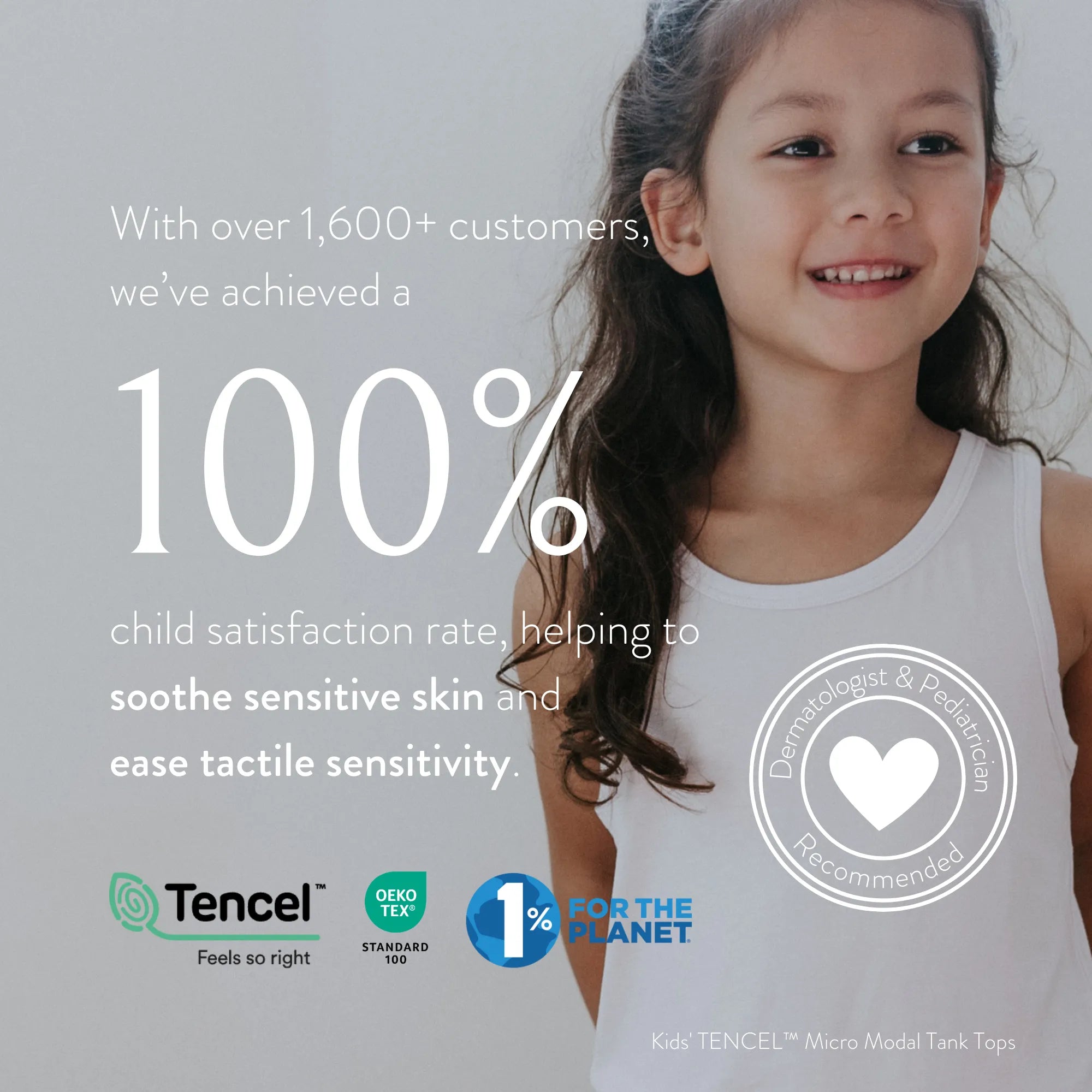 Kids' TENCELâ„?Micro Modal Ultra Soft Tank Tops - Set of 2