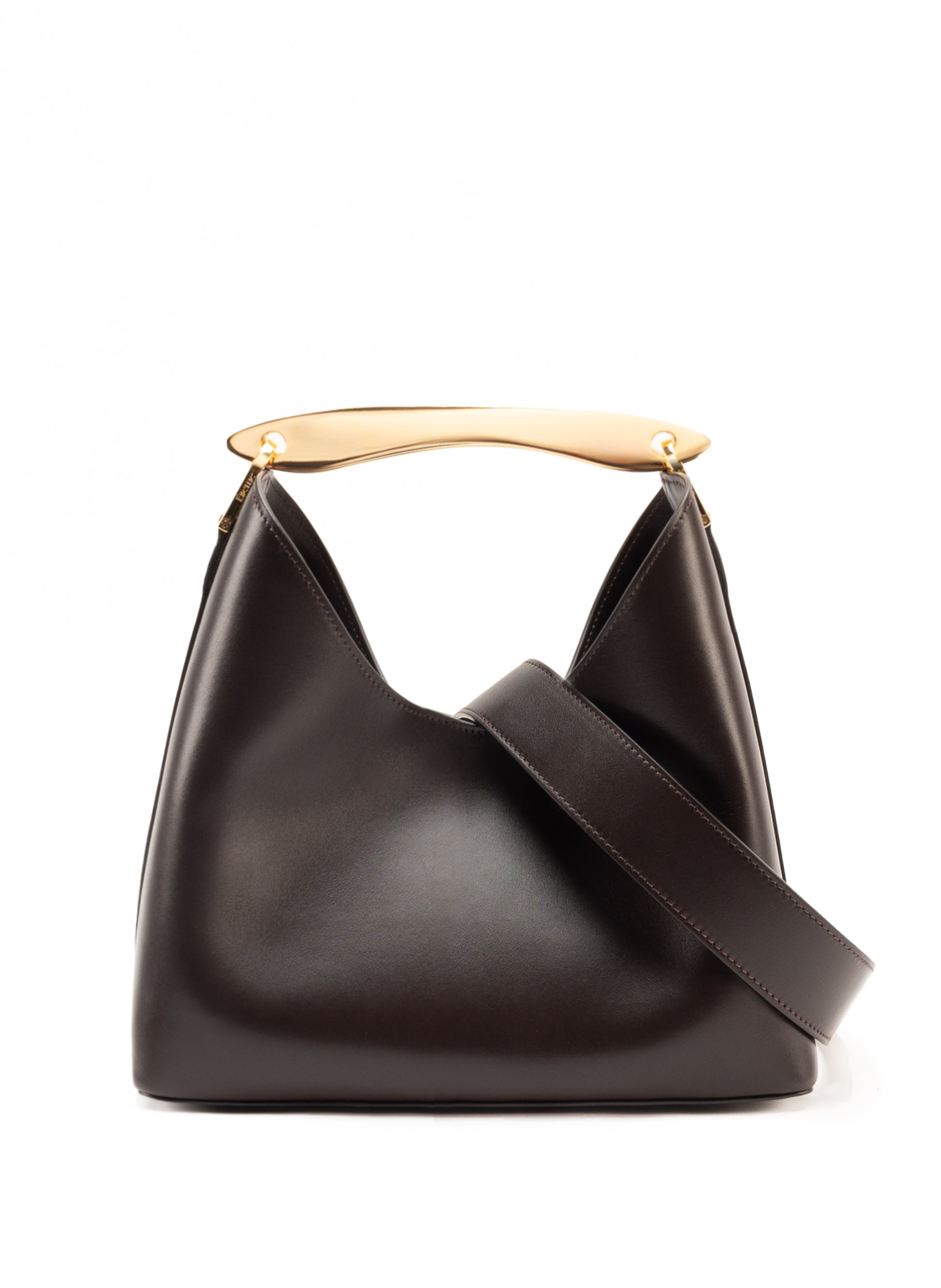 R Bag Boomerang Leathe Tabacco