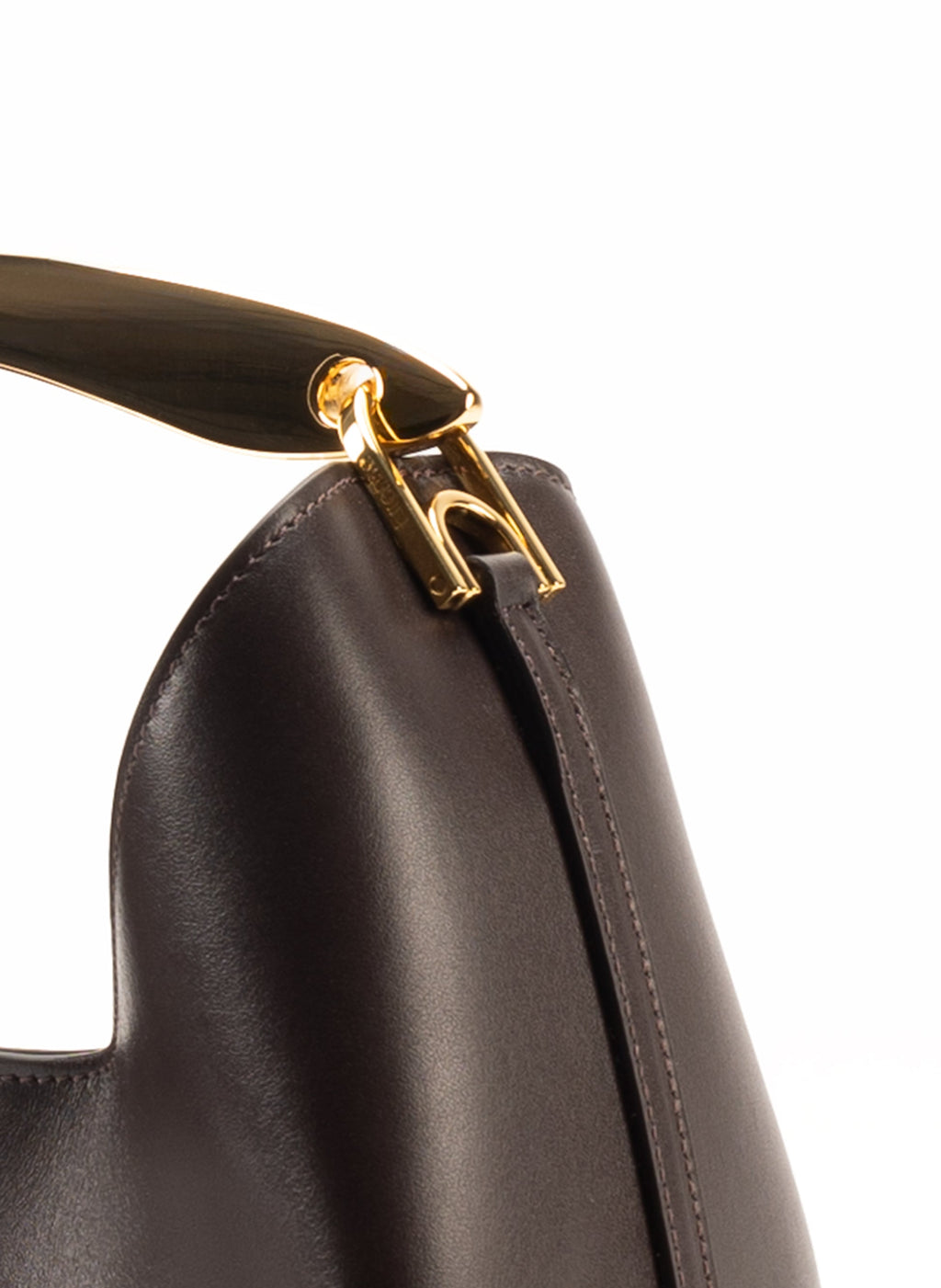 R Bag Boomerang Leathe Tabacco