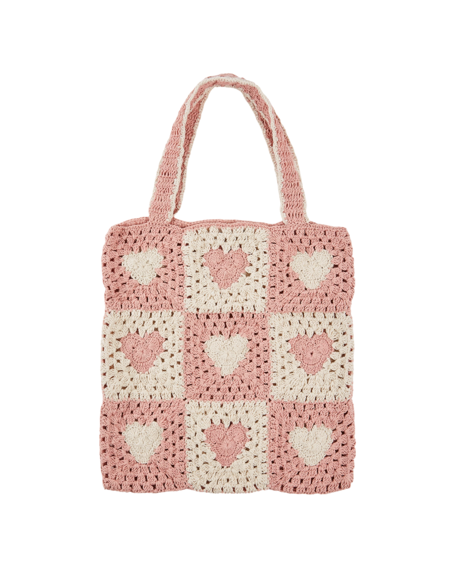 Sac Coeur Crochet Abtotecoeur Pastel