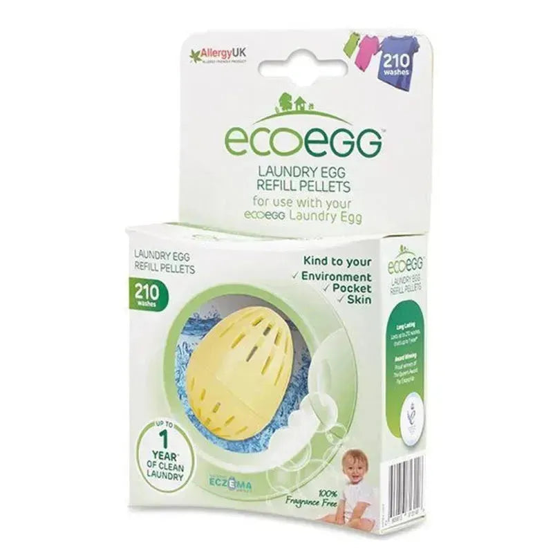 Ecoegg Laundry Egg Refill Pellets 210 Washes -Fragrance Free
