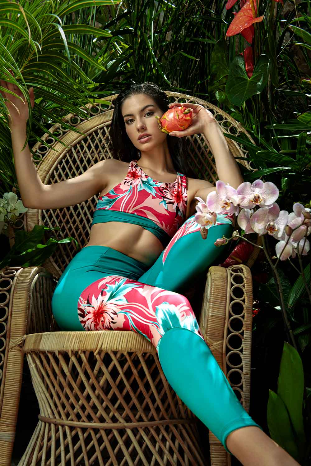 High Waisted Surf Leggings | Elle Amalfi