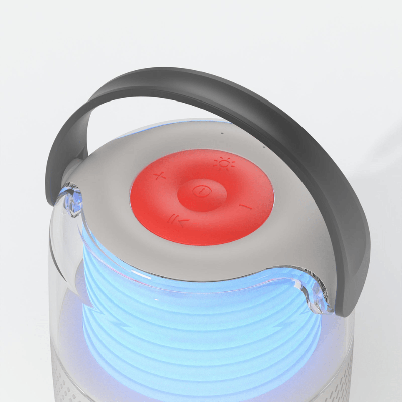 Bluetooth Grey Karaoke and Speaker