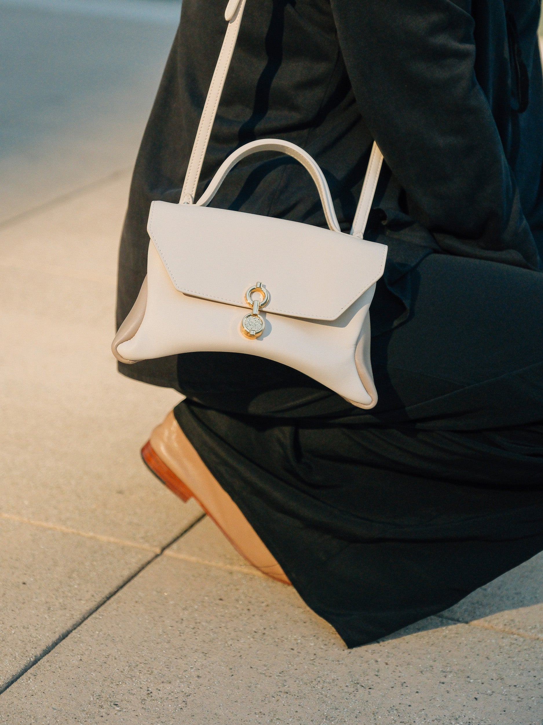 Mini Rococo Corn Leather Bag