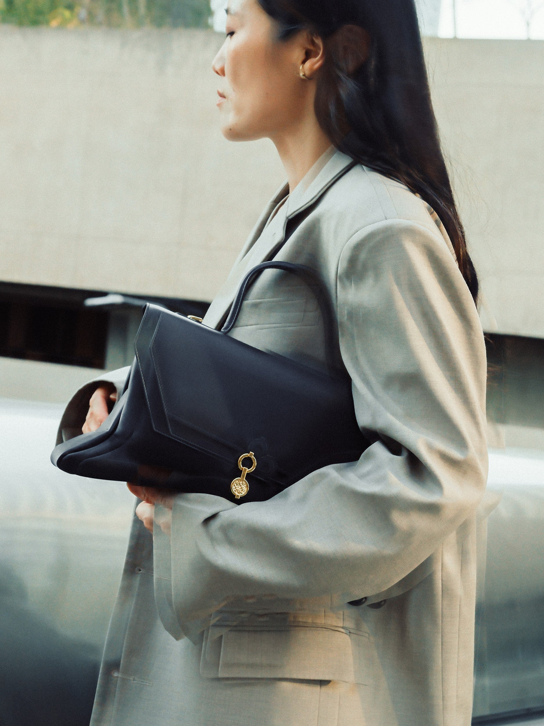 Rococo Corn Leather Bag