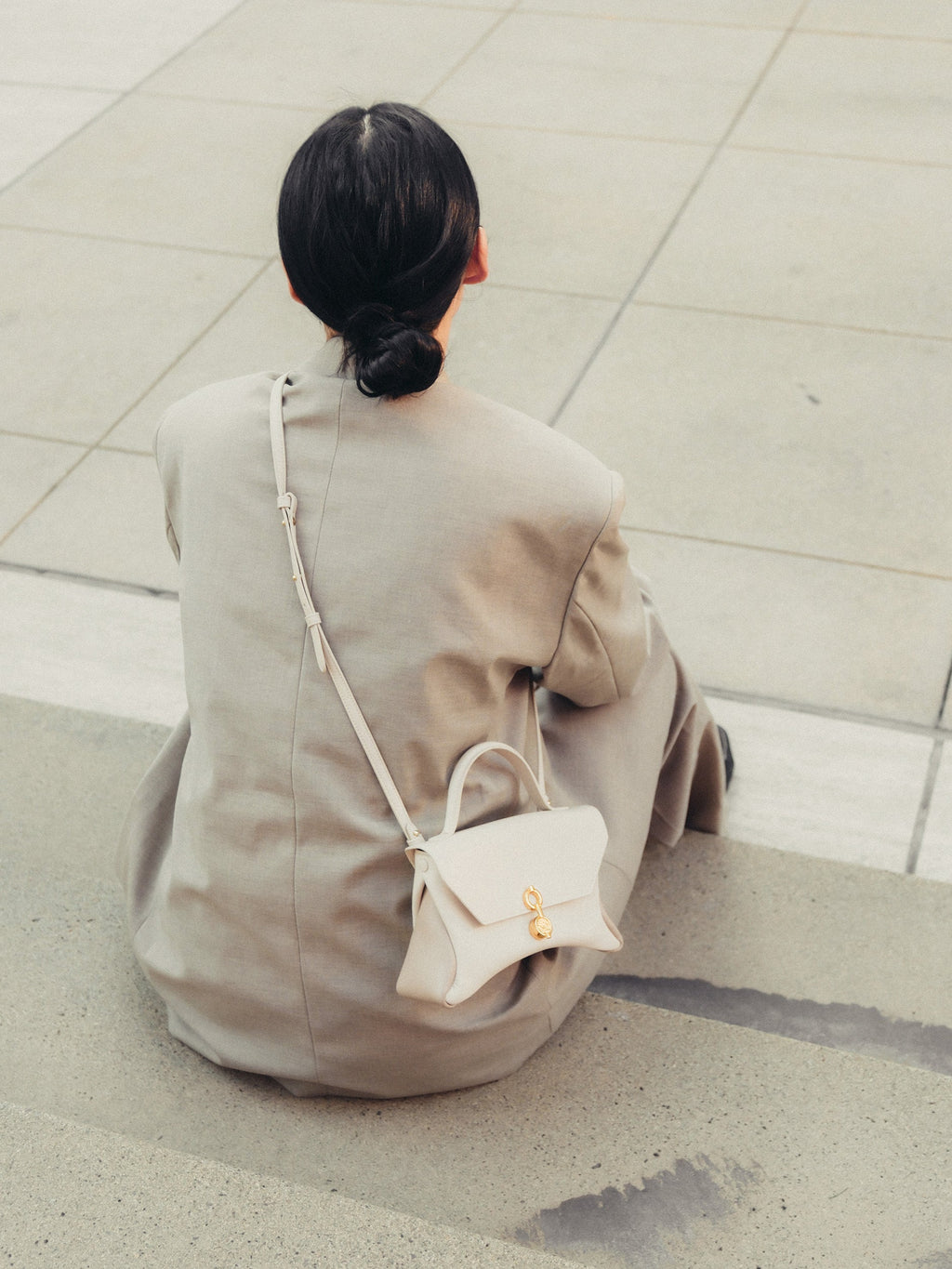 Mini Rococo Corn Leather Bag