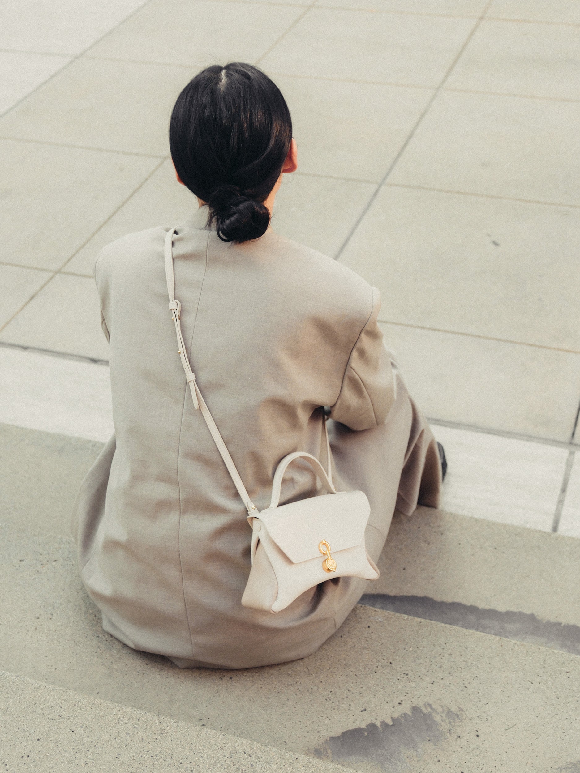 Mini Rococo Corn Leather Bag