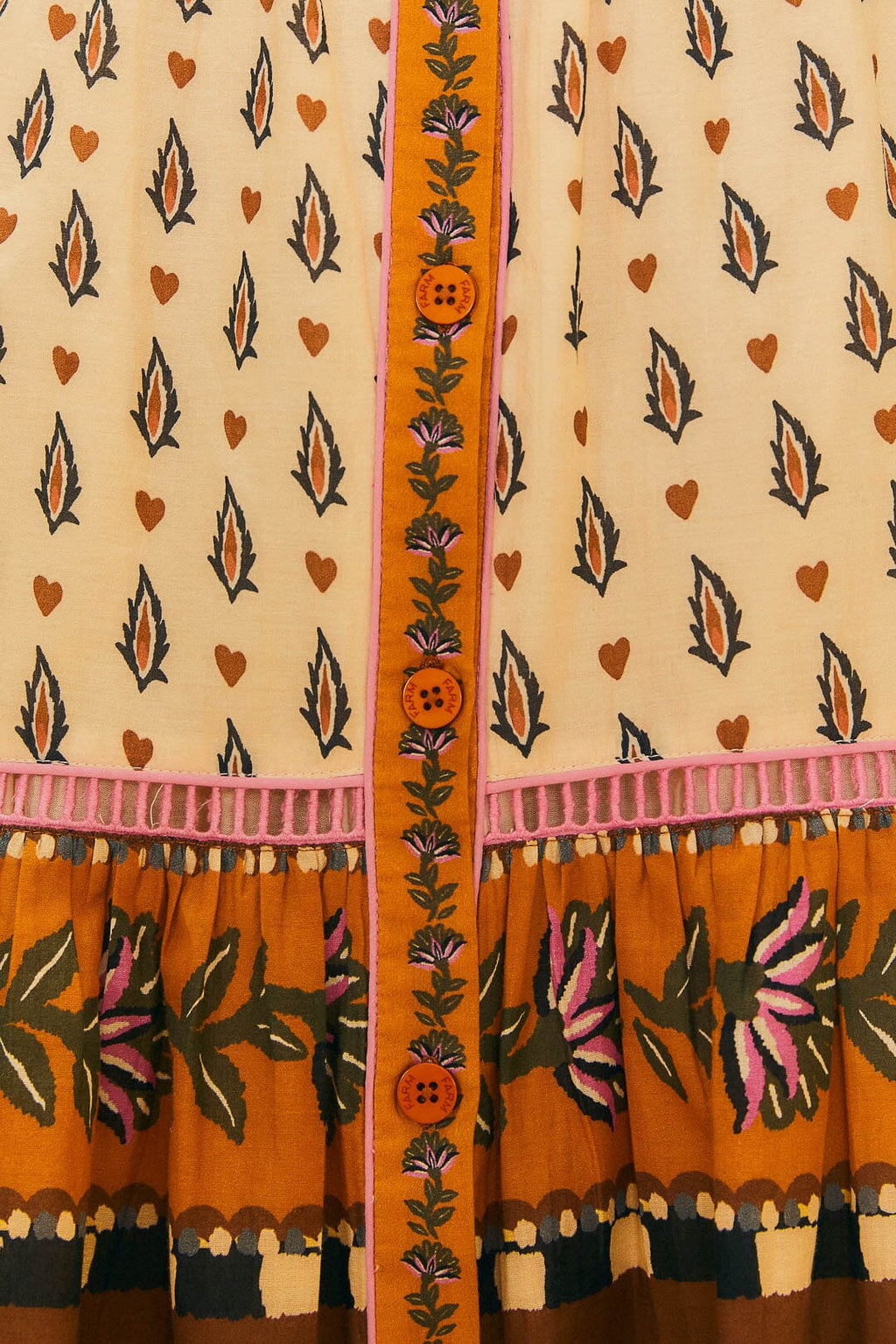 Dress Ainika Floral B 312042 Ainika-Floral-Beige