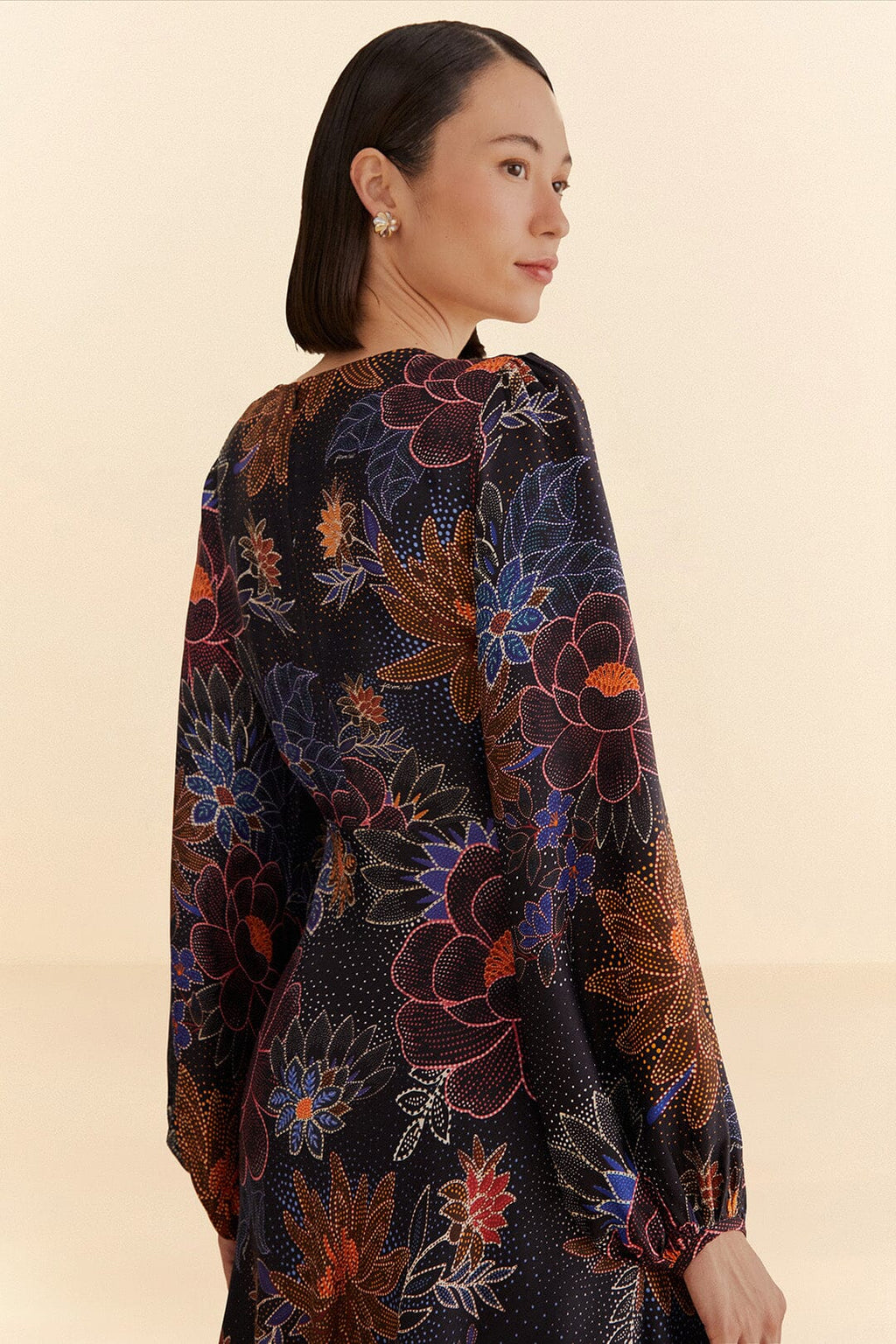 Sparkle  319600 Flowers-Black