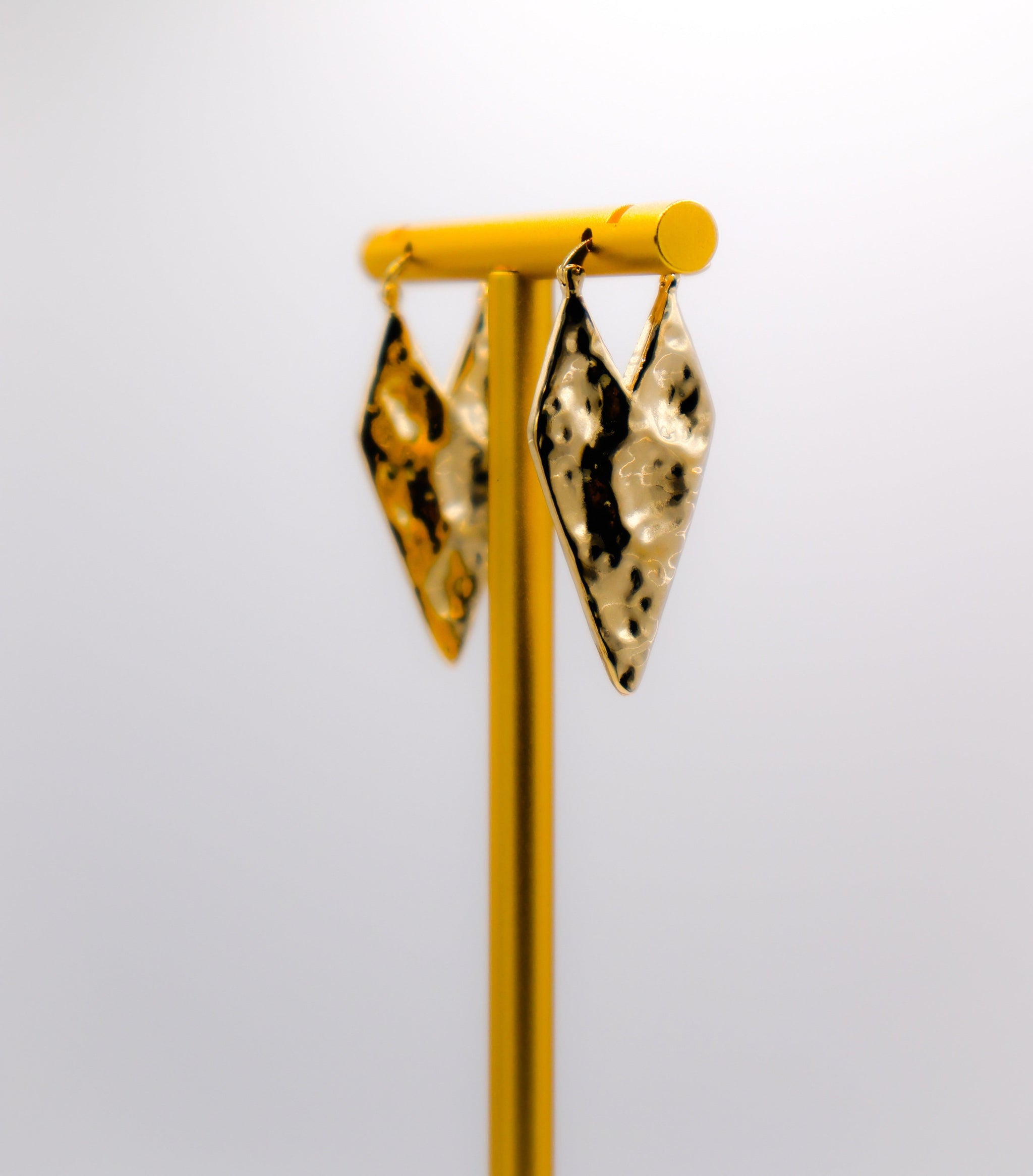 Gold Geometry Glam Earrings â€?Modern Gold Geometric Jewelry