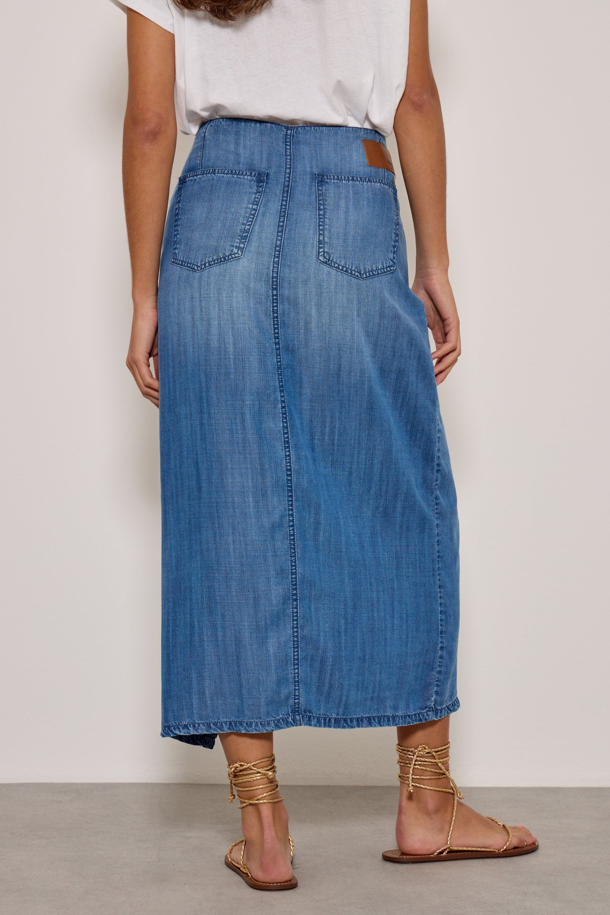 Skirt 95698juliana Medium-Blue