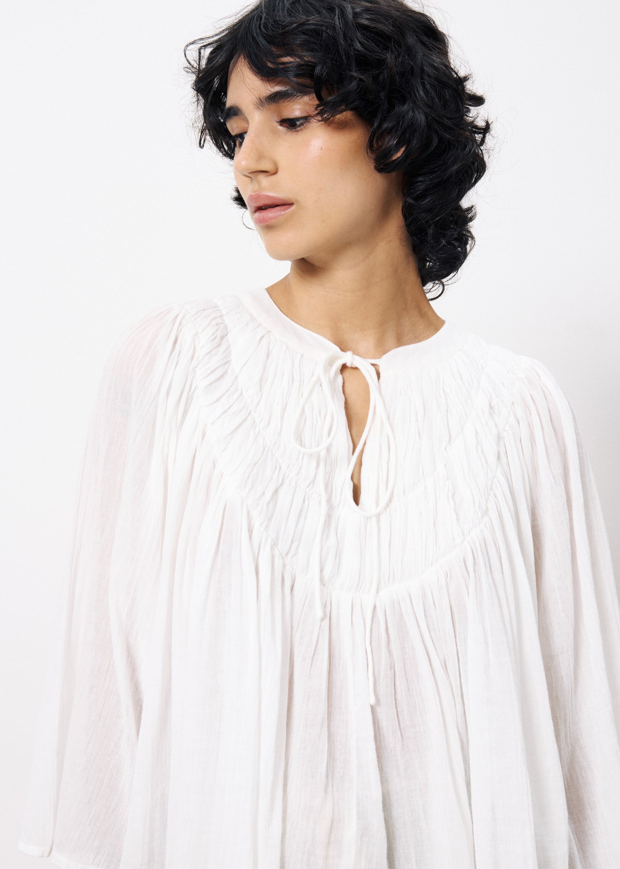 Blouse Inc-25030 Clovicia Blanc