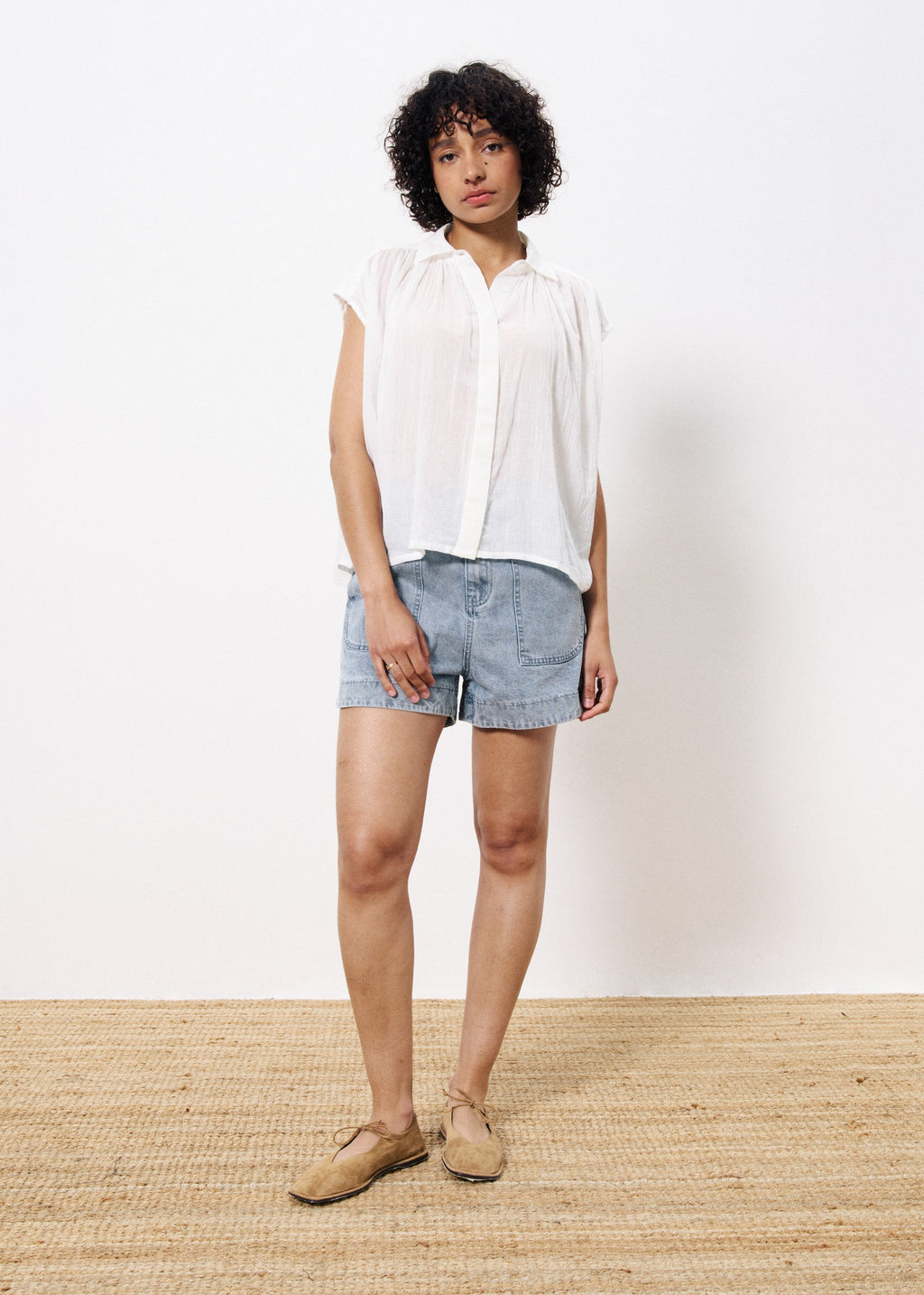 Blouse Inc-25032 Pricille Blanc