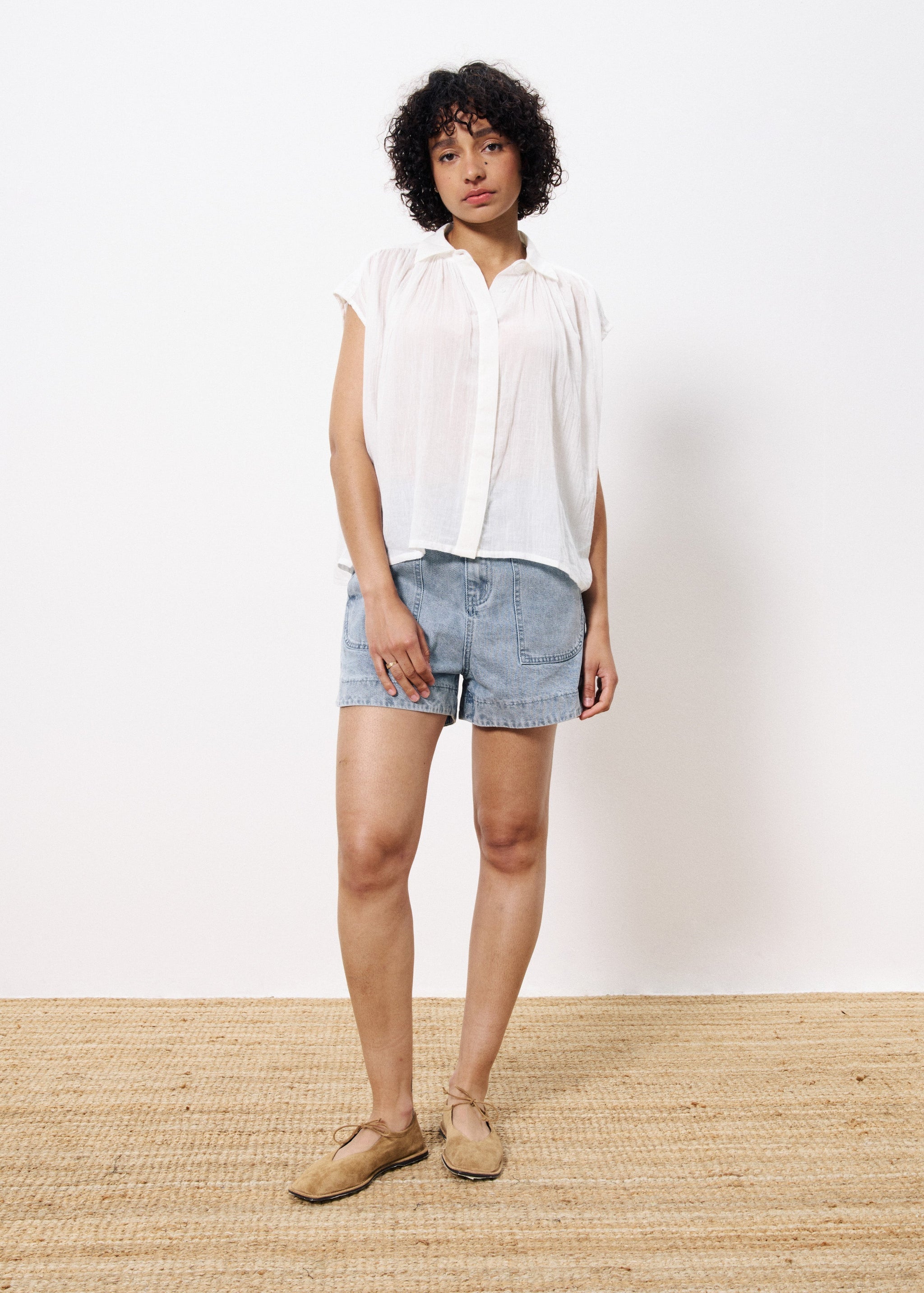 Blouse Inc-25032 Pricille Blanc