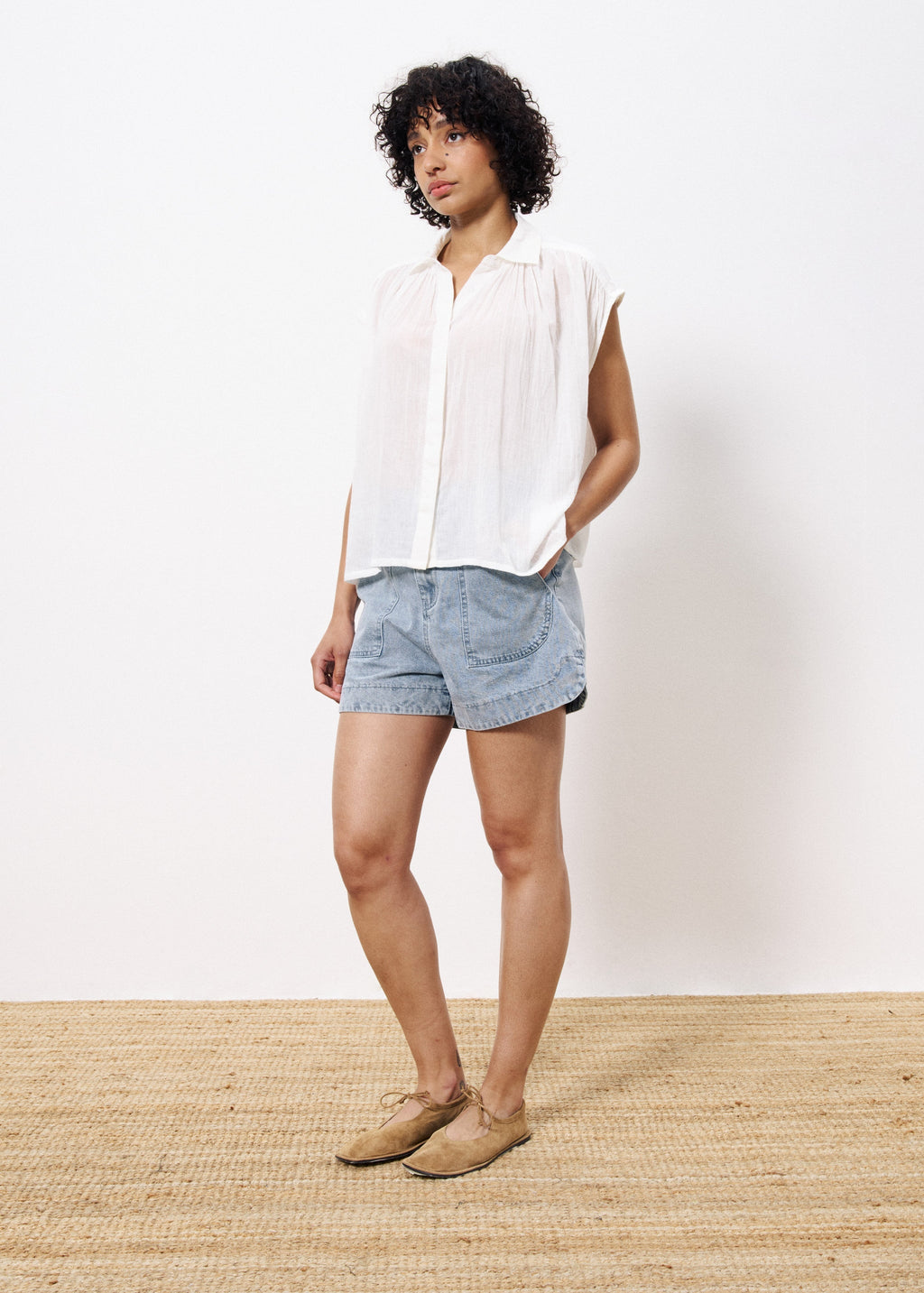 Blouse Inc-25032 Pricille Blanc