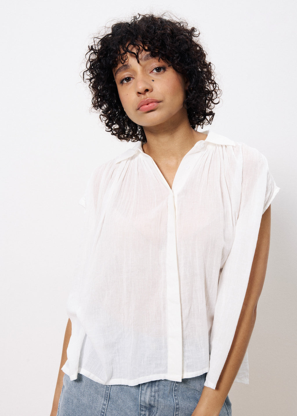 Blouse Inc-25032 Pricille Blanc