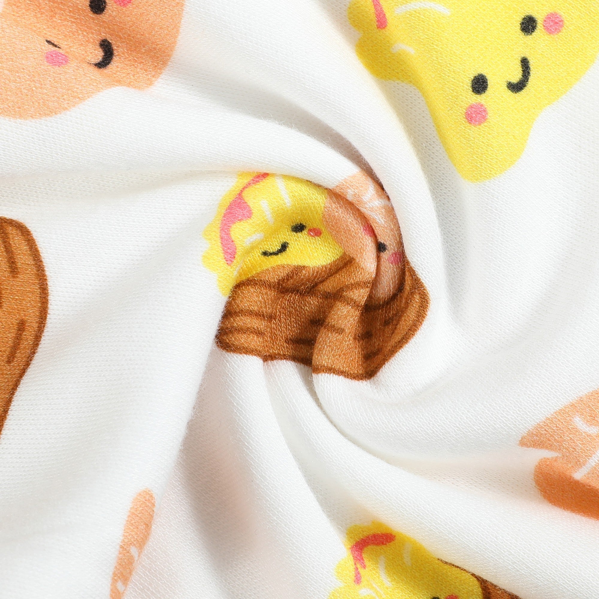 Bamboo Convertible Zip Romper - Dim Sum