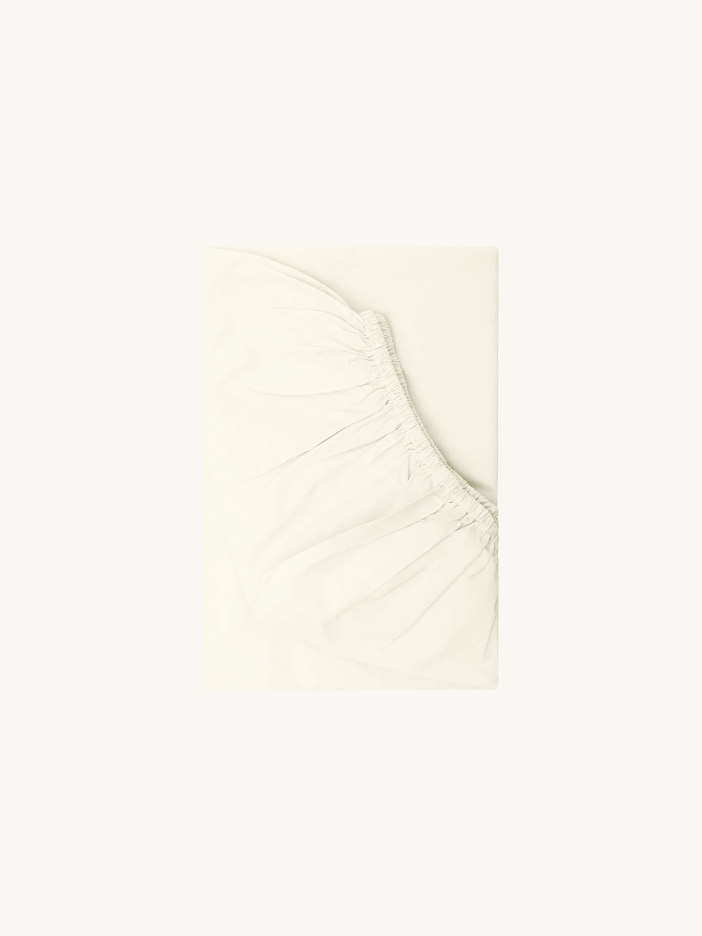 Organic Cotton Fitted Sheet - White｜Kids Bed Sheets