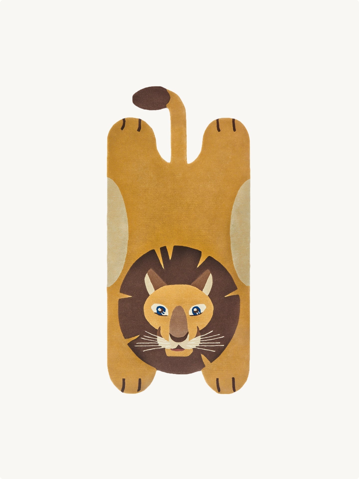 Lion Rugï½?Children's Animal Rug