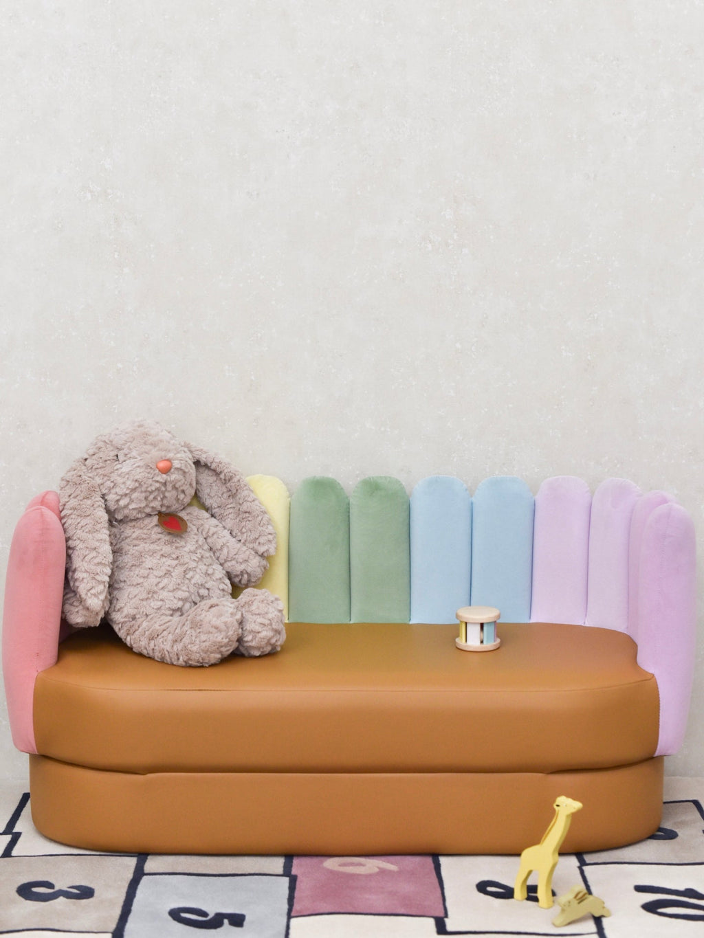 Tulip Sofa -Rainbow｜Kids Sofa