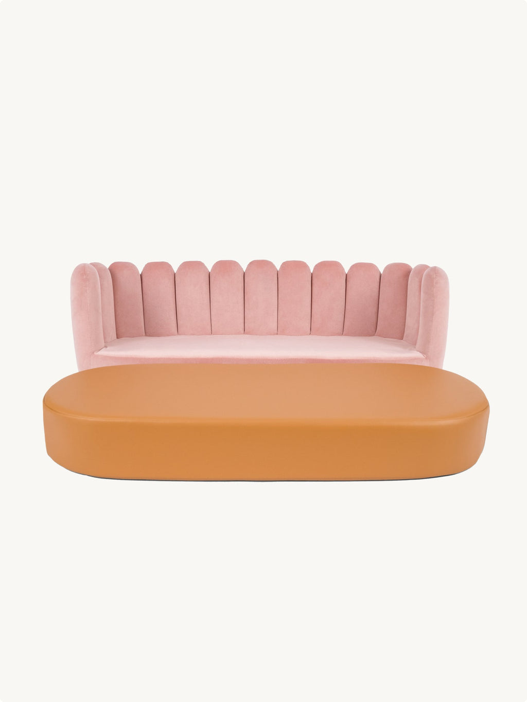 Tulip Sofa - Pink｜Kids Sofa