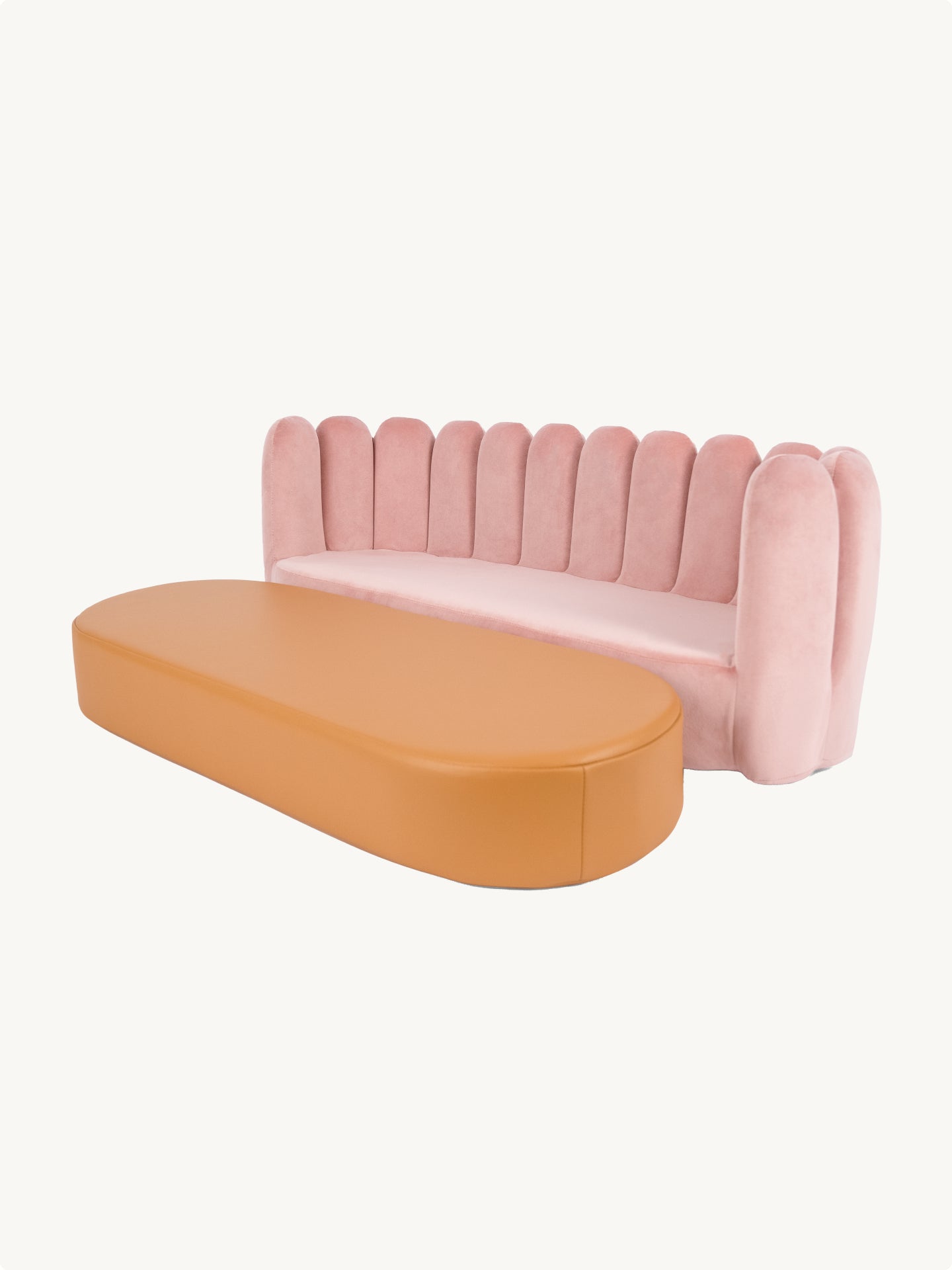 Tulip Sofa - Pink｜Kids Sofa