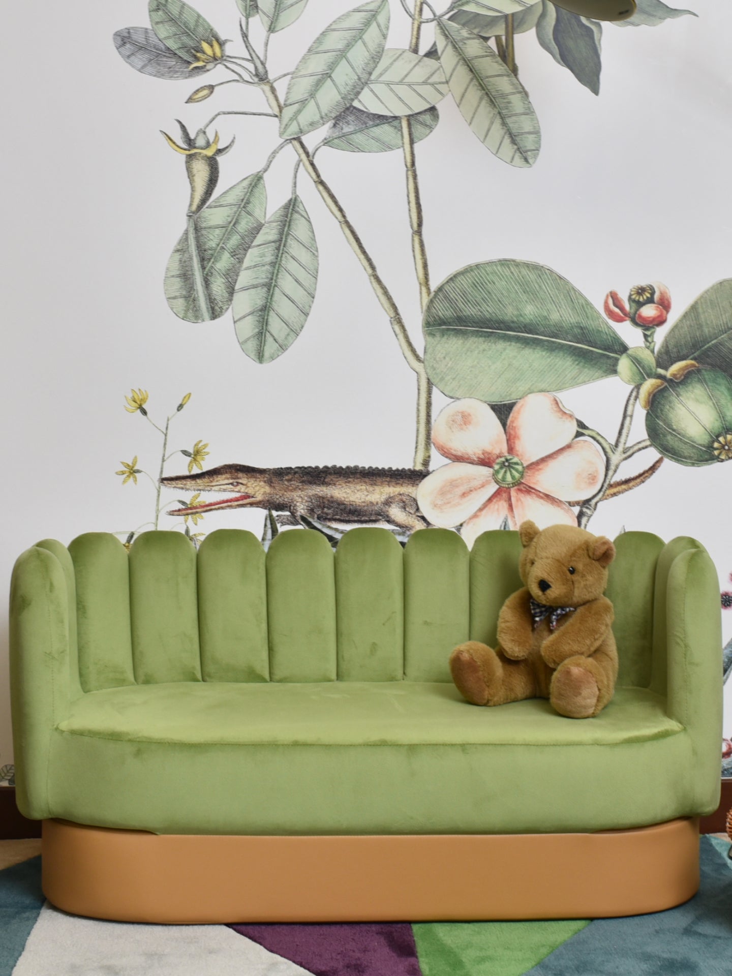 Tulip Sofa - Green｜Kids Sofa