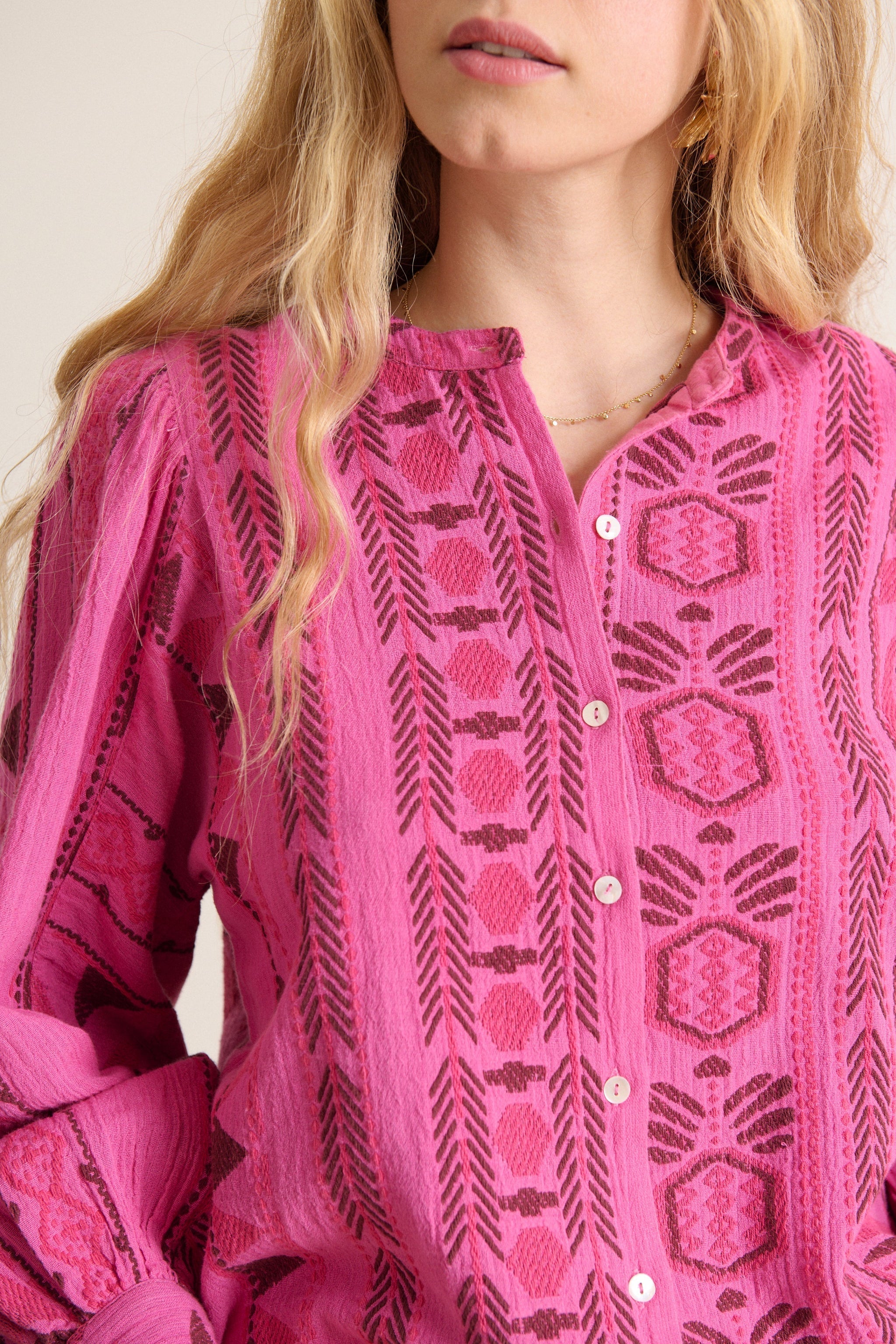 Blouse Gelina 0886 Rose