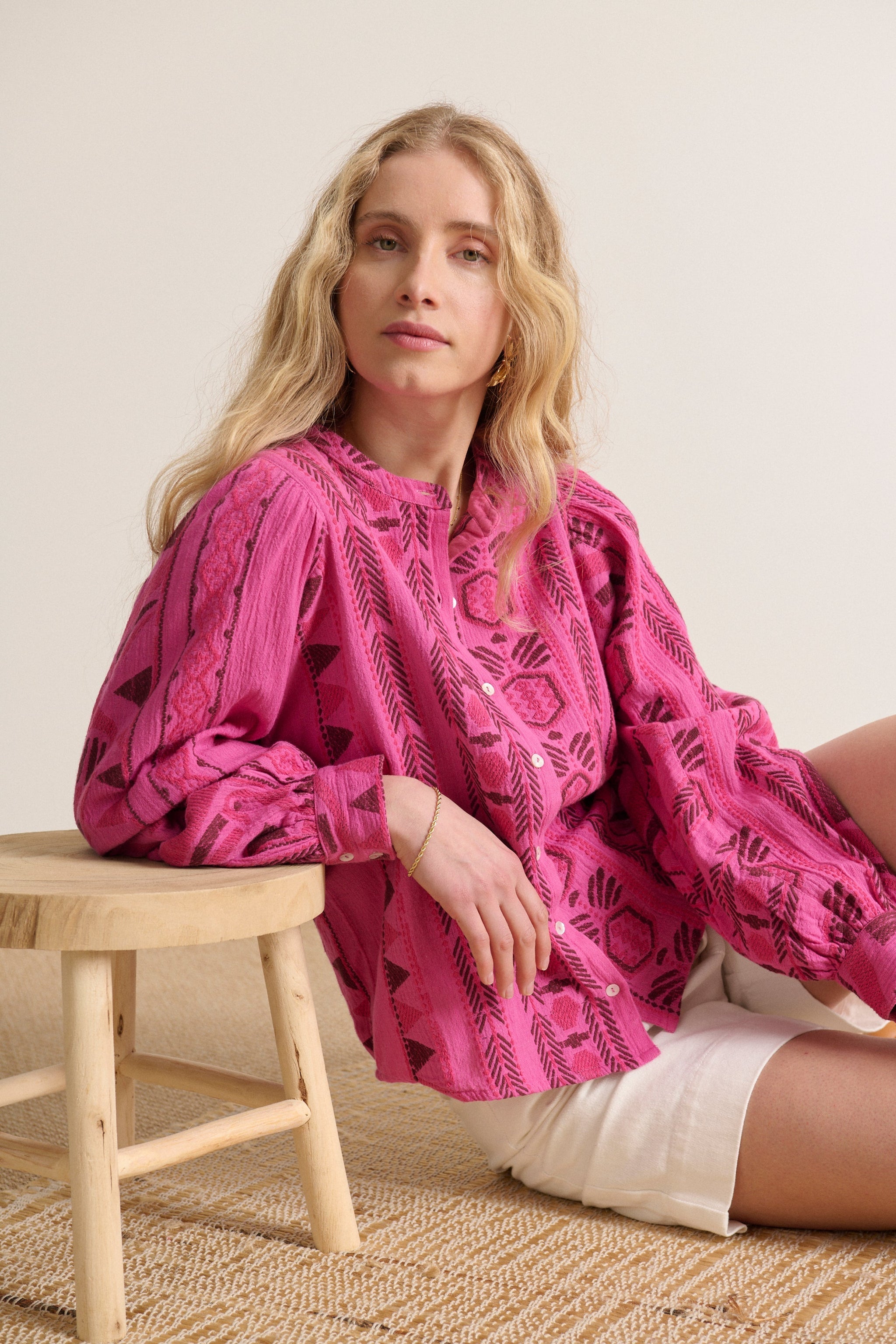 Blouse Gelina 0886 Rose