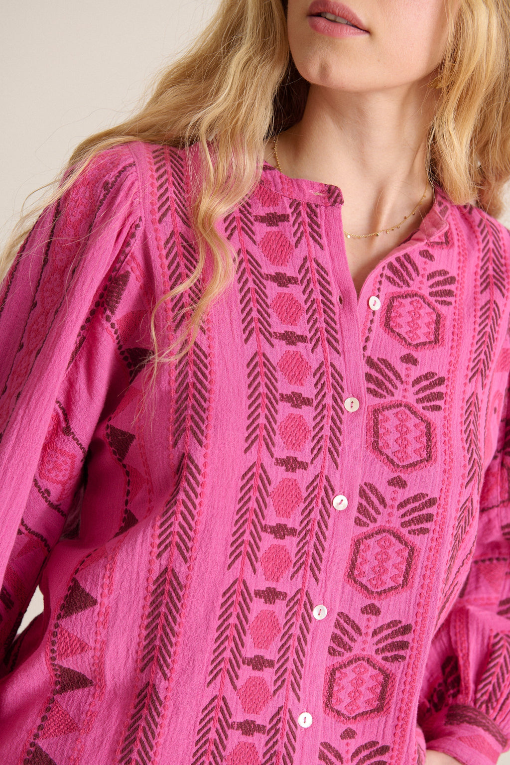 Blouse Gelina 0886 Rose