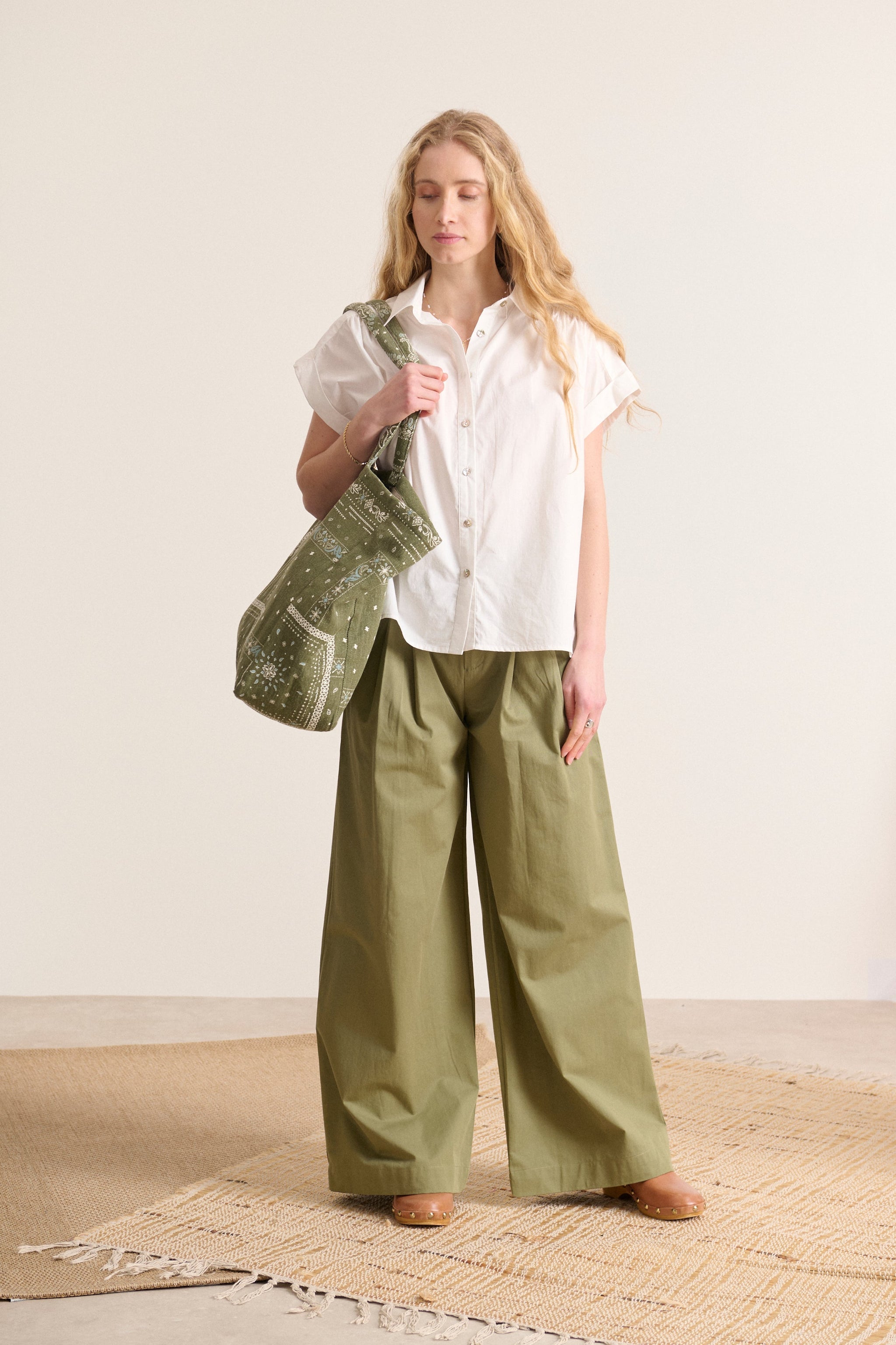 Blouse Levain 0851 Levain Shirt Blanc