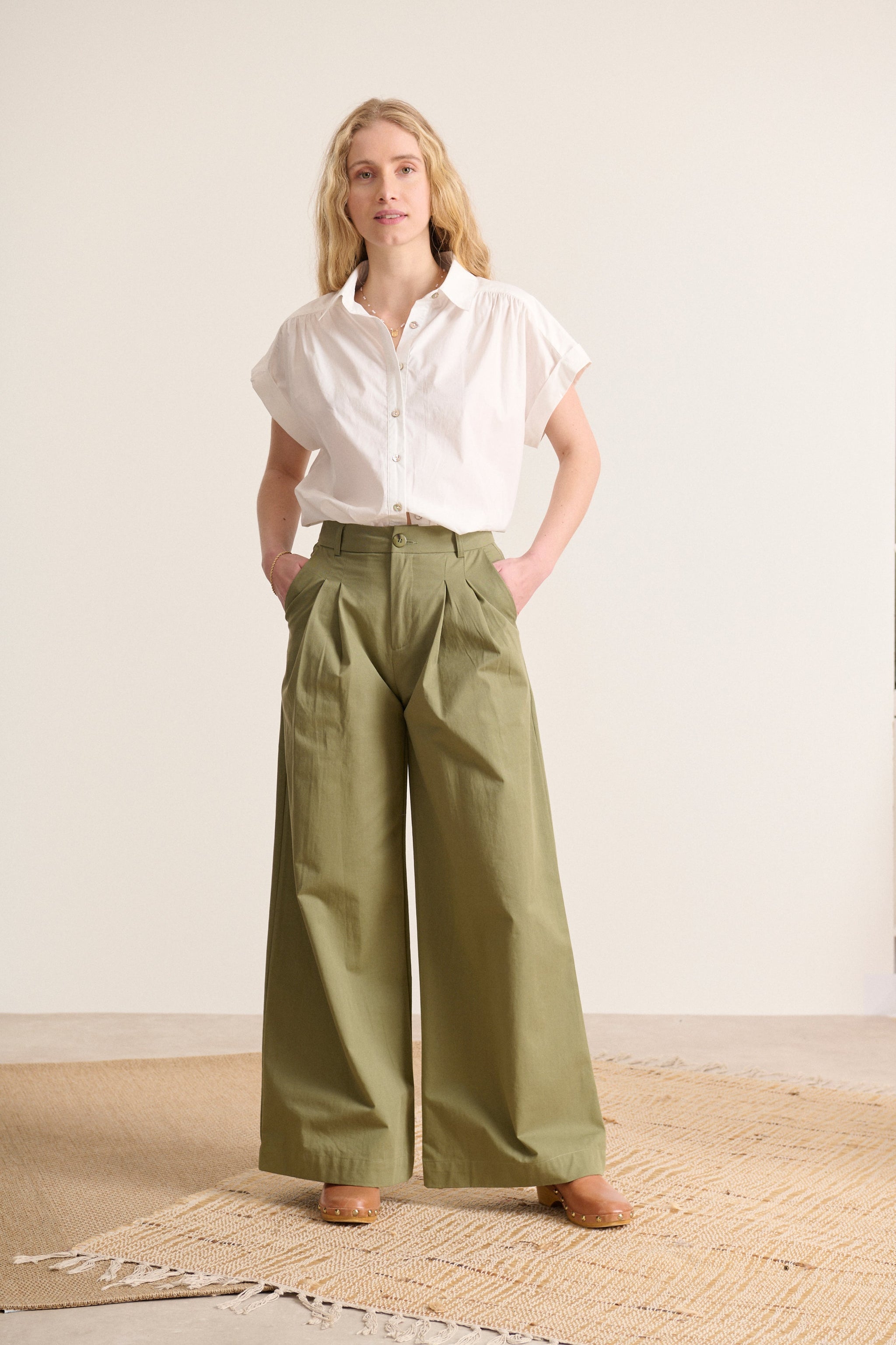 Blouse Levain 0851 Levain Shirt Blanc