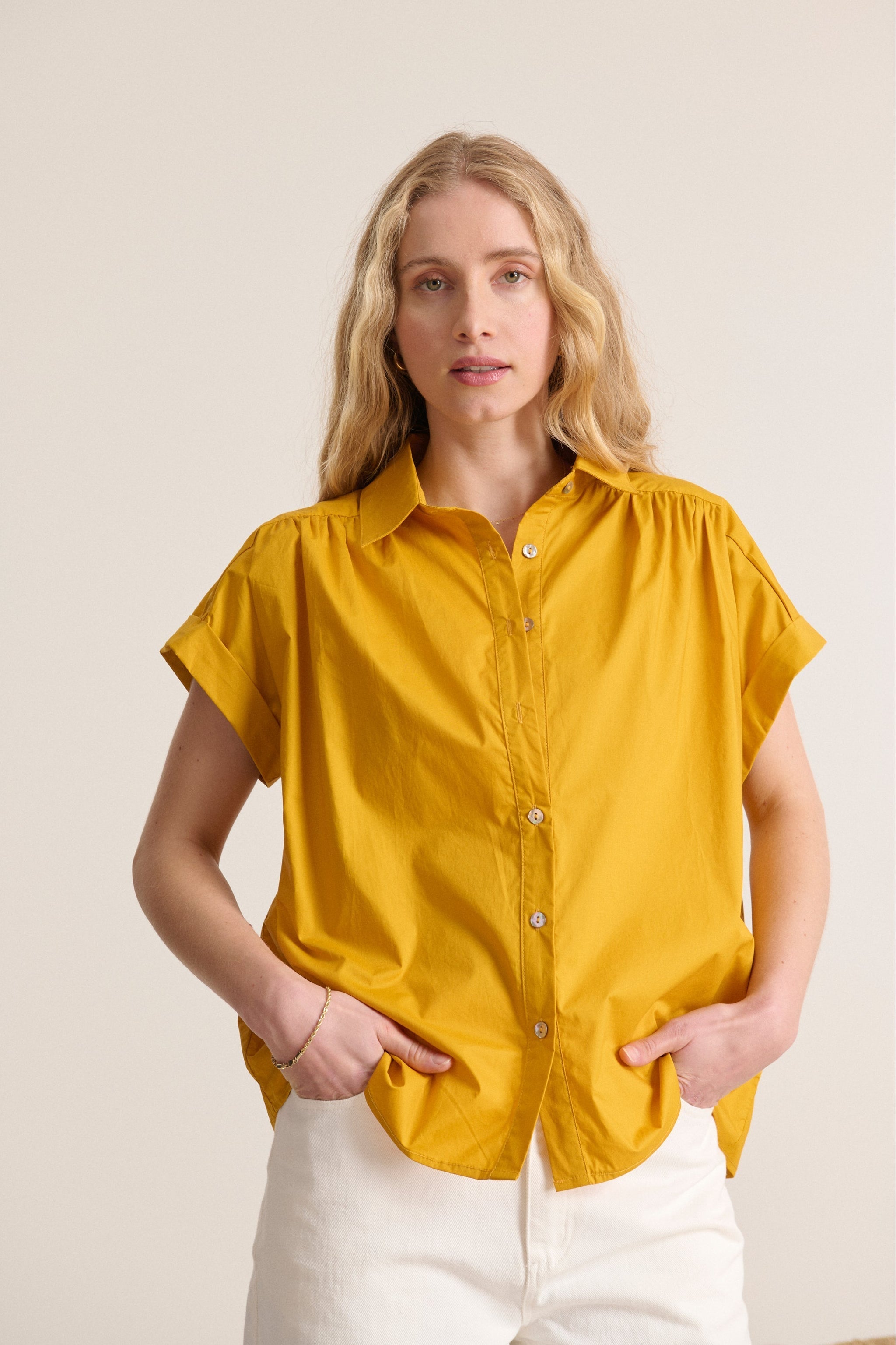 Blouse Levain 0851 Levain Shirt Moutarde