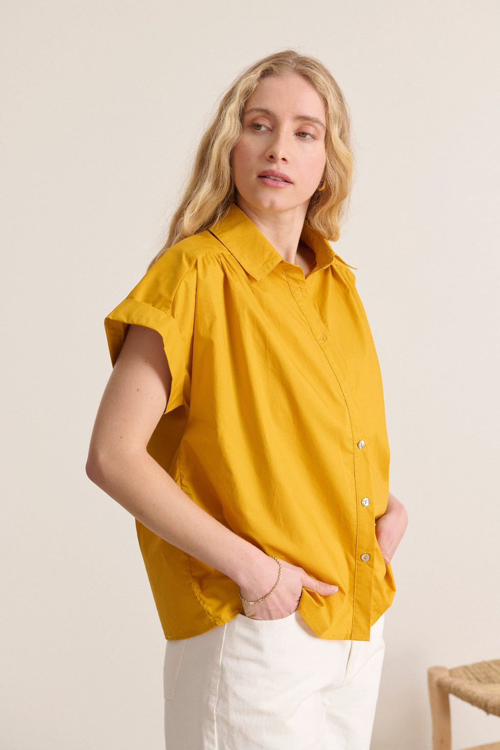 Blouse Levain 0851 Levain Shirt Moutarde