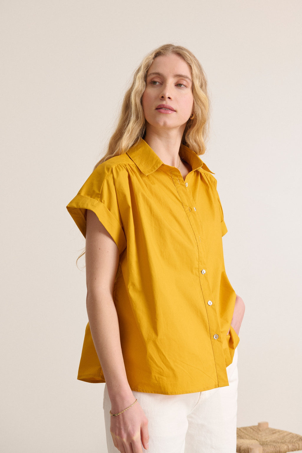 Blouse Levain 0851 Levain Shirt Moutarde