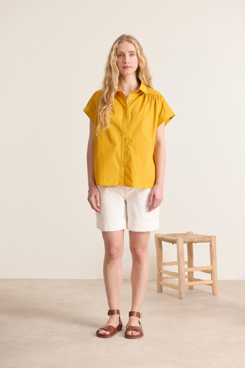 Blouse Levain 0851 Levain Shirt Moutarde
