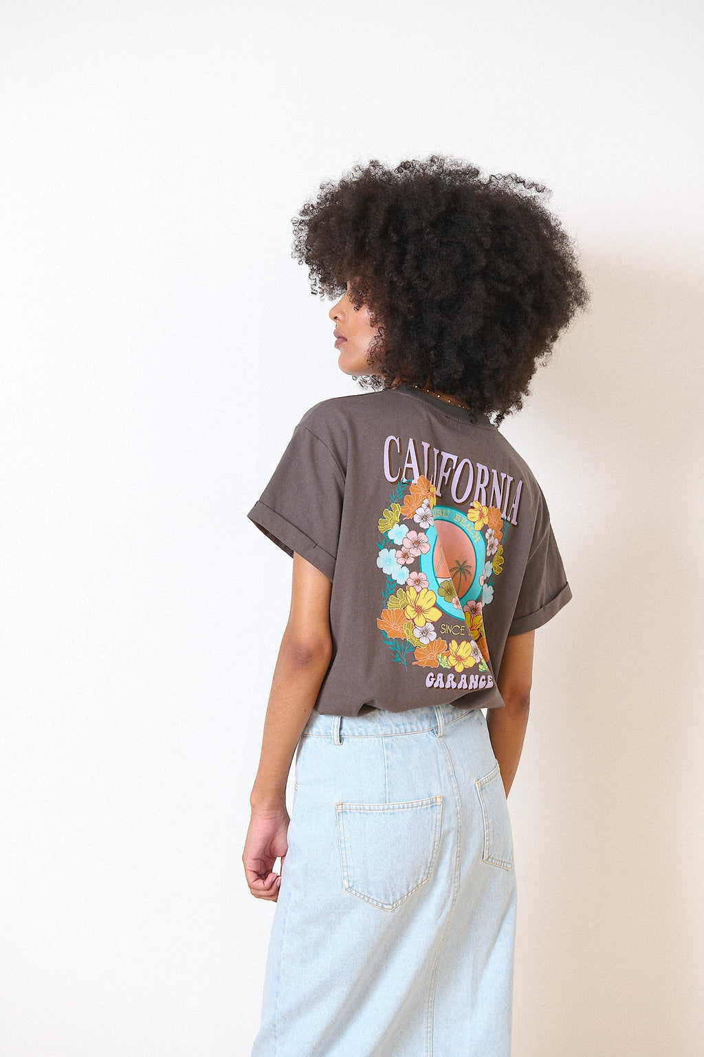 0921 Tshirt Violette Anthracite