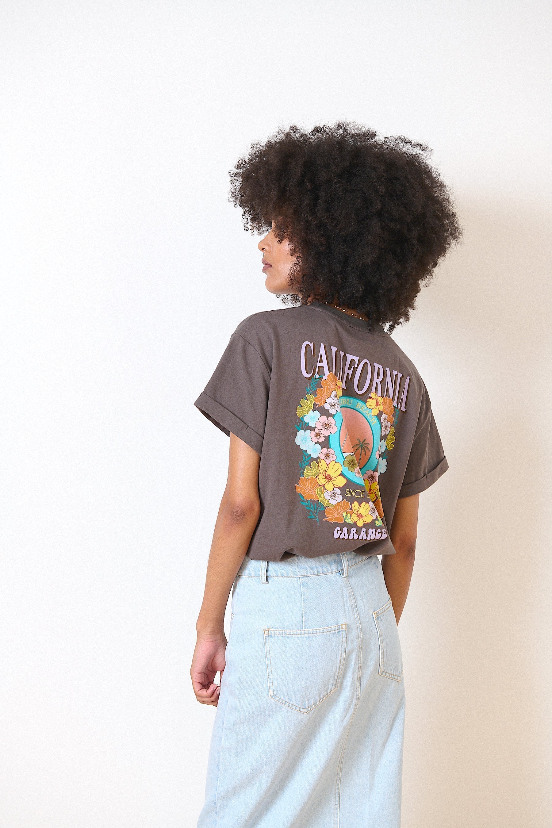 0921 Tshirt Violette Anthracite