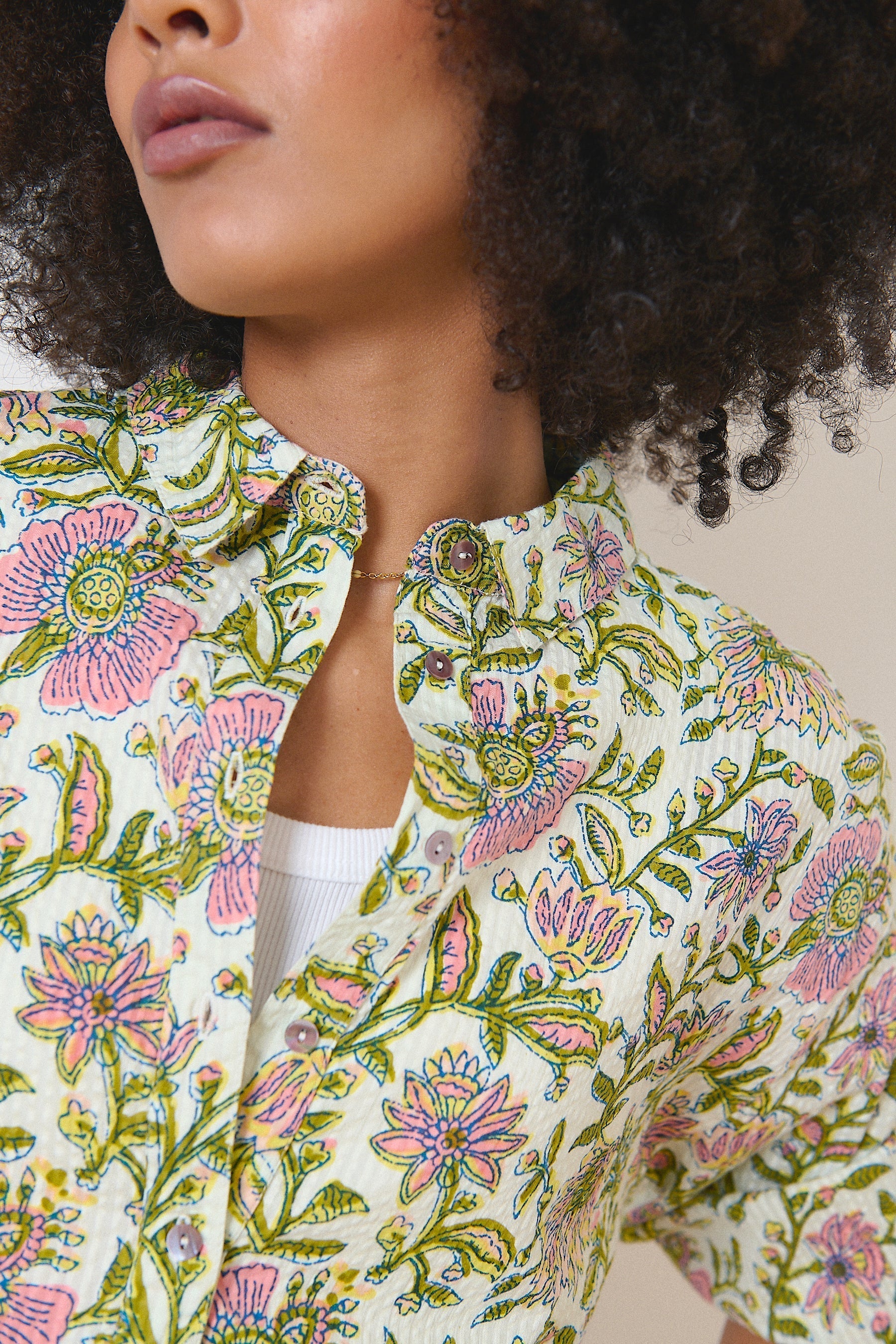 Shirt Velvet 0906 Kaki